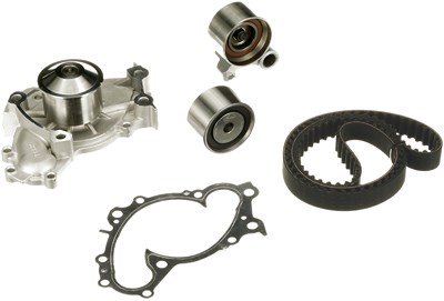 Gates Wasserpumpe + Zahnriemensatz [Hersteller-Nr. KP3T257] für Lexus, Toyota von GATES