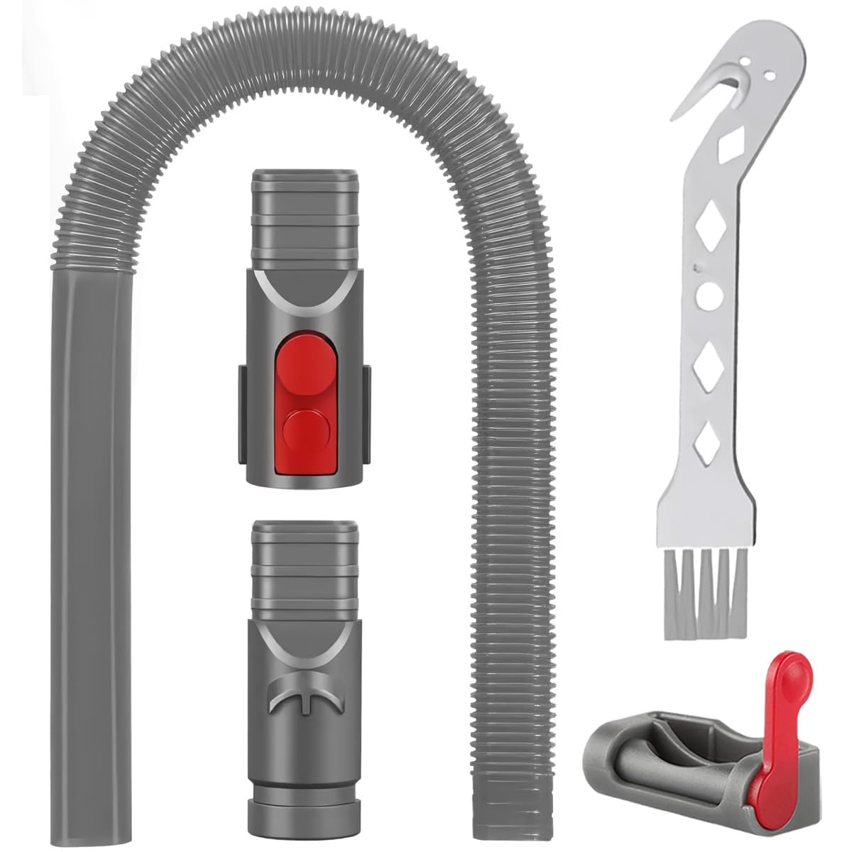 GATSUZG Staubsauger-Bausatz Trockner für Dyson V6 V7 V8 V10 V11 V12 V15 Gen5 Staubsauger, 85cm Extra lange Flachdüse Verlängerungsdüse Zubehör für Reinigung, mit Trigger Lock, Bürste GATSUZG Staubsauger-Bausatz Trockner für Dyson V6 V7 V8 V10 V11 V12 V15 Gen5 Staubsauger, 85cm Extra lange Flachdüse Verlängerungsdüse Zubehör für Reinigung, mit Trigger Lock, Bürste von GATSUZG
