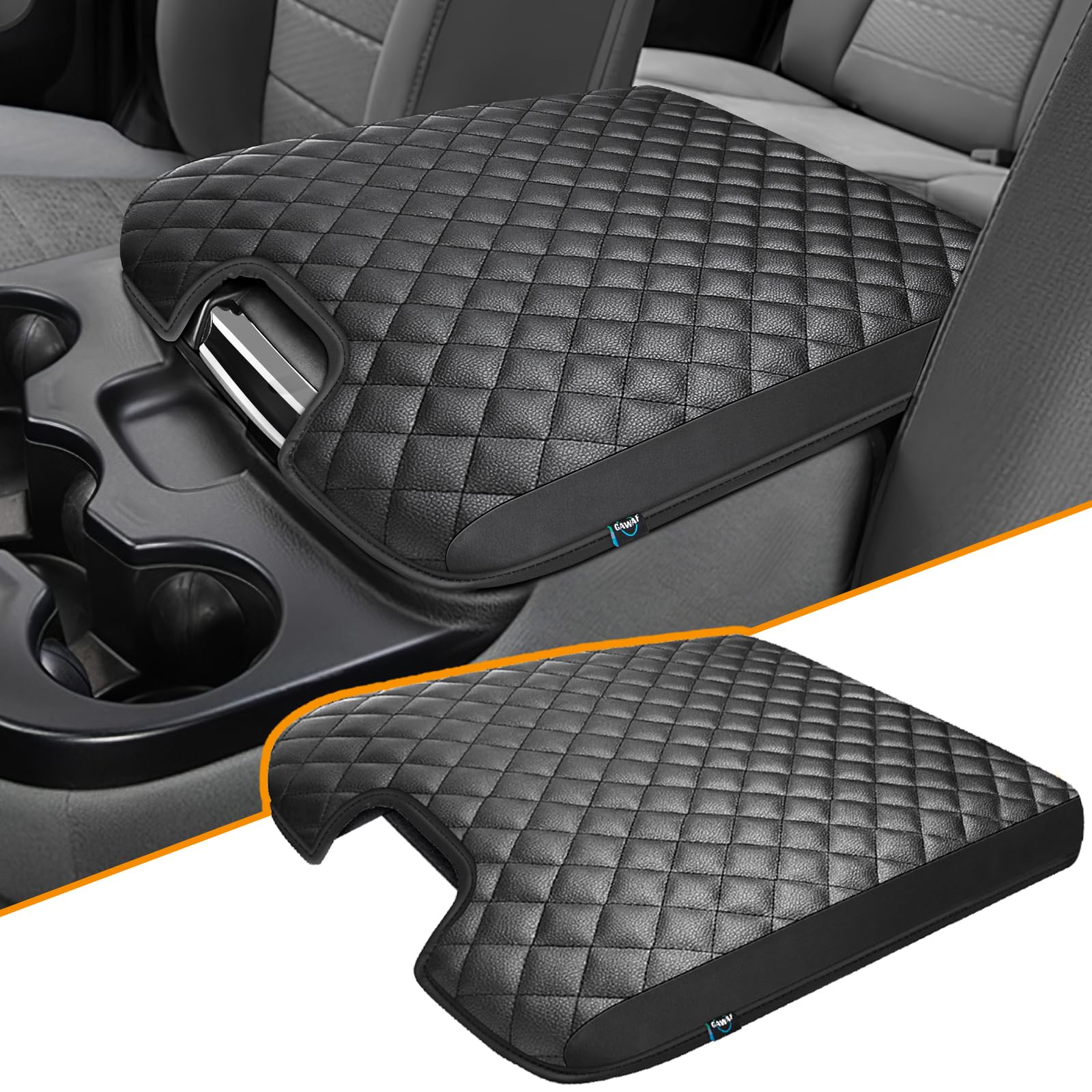 GAWAF Mittelkonsolen-Abdeckung, kompatibel mit Dodge Ram 1500 & 2013-2023 Ram 2500/3500/1500, klassisches Modell für Sprungsitzkonsole, bequemer Armlehnenbezug, maßgeschneidertes Autozubehör GAWAF Mittelkonsolen-Abdeckung, kompatibel mit Dodge Ram 1500 & 2013-2023 Ram 2500/3500/1500, klassisches Modell für Sprungsitzkonsole, bequemer Armlehnenbezug, maßgeschneidertes Autozubehör von GAWAF