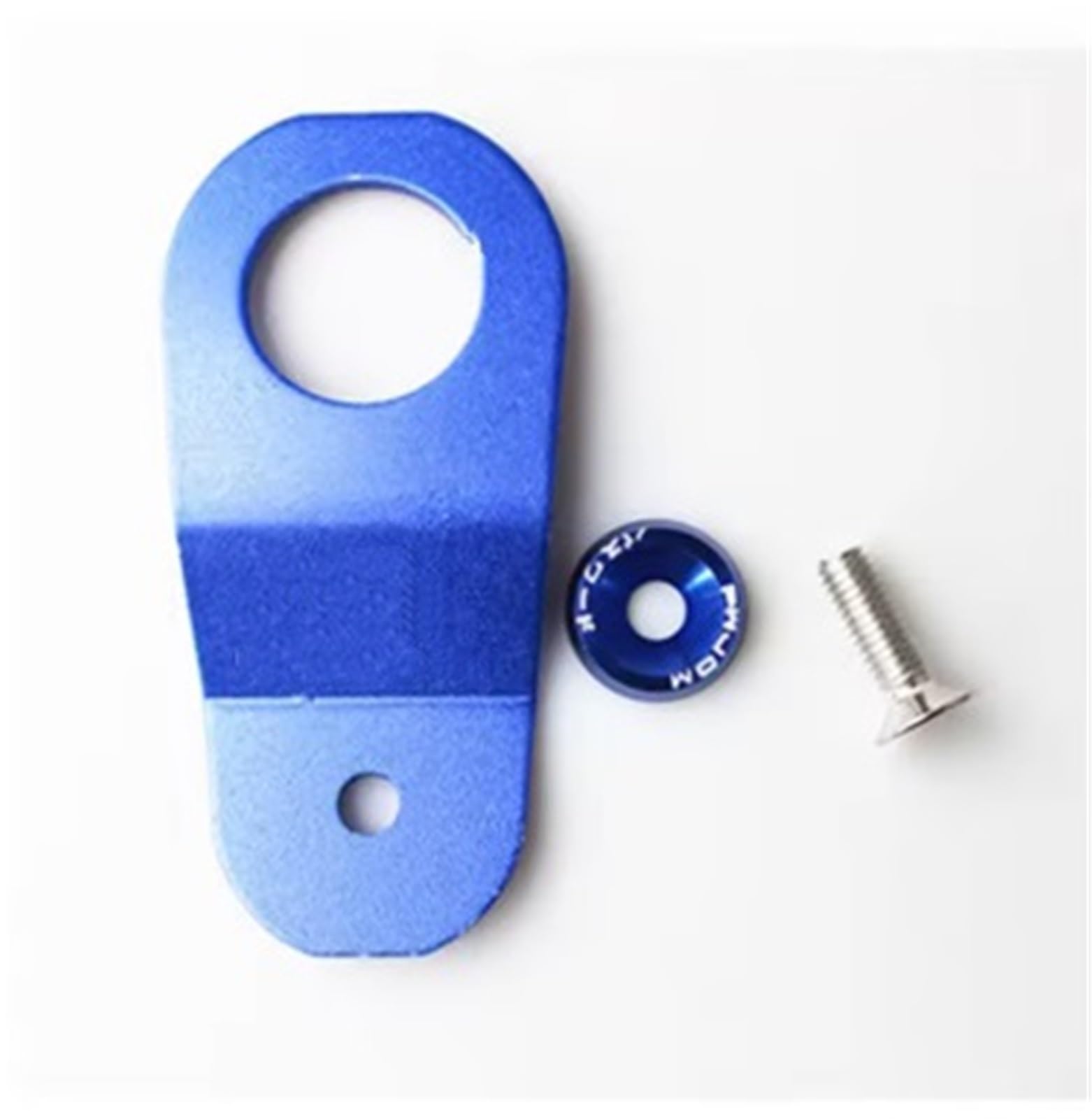 GAYCLG Kühler Aluminium-Kühlerstreben-Kit Im JDM-Stil Für Honda Fit Für Civic EK AP DC 96-00, Kühlhalterung, Autokühler RS-HR004 Kühlerband(Blue) von GAYCLG
