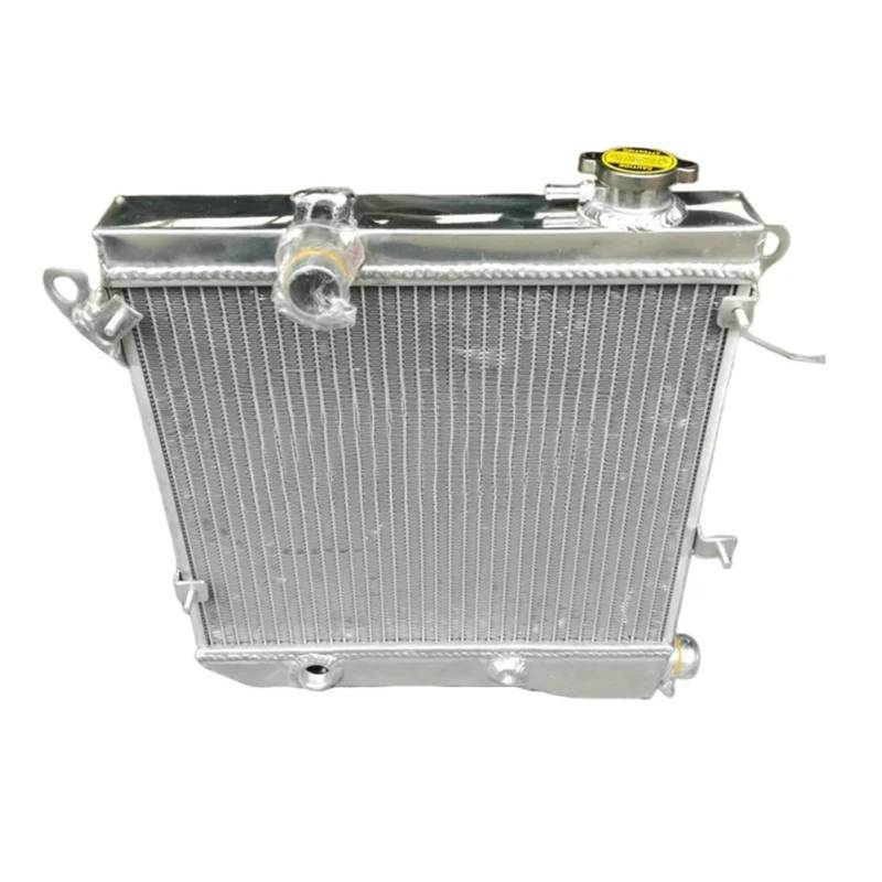 Kühler AUTO-Aluminium-Heizkörper passend für 1975–1985 Autobianchi Lancia A112 3/4/5/6/7 Serie 900/1000/1050 cc Junior/Elite/Abarth/Giovani I4 Kühlerband von GAYCLG