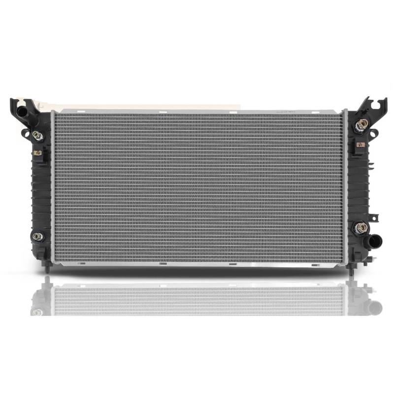 Kühler Aluminium-Heizkörper für 2014–2015 Chevrolet Silverado 1500 5,3 l oder 6,2 l CU13397 für 2014 GMC Yukon XL 1500 Kühlerband von GAYCLG