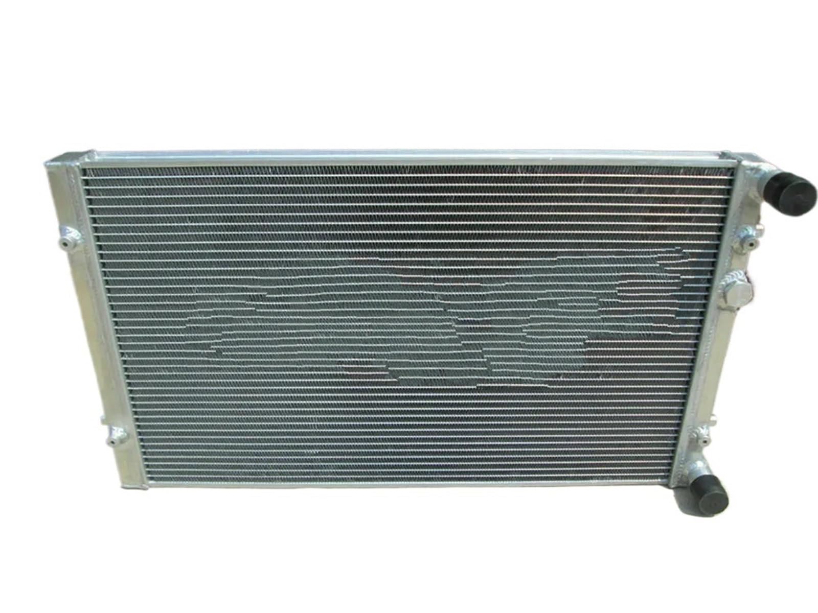 Kühler Aluminium-Heizkörper für VW GOLF GTI/BORA MK4 IV, passend für AUDI A3/TT, passend für SEAT LEON/TOLEDO, 1,8 T + Lüfter Kühlerband(Army green) von GAYCLG