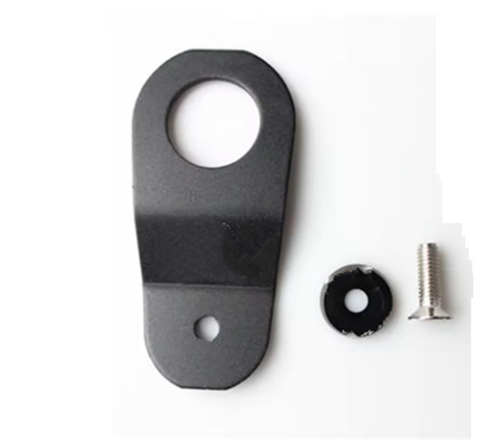 Kühler Aluminium-Kühlerstreben-Kit Im JDM-Stil Für Honda Fit Für Civic EK AP DC 96-00, Kühlhalterung, Autokühler RS-HR004 Kühlerband(Black) von GAYCLG
