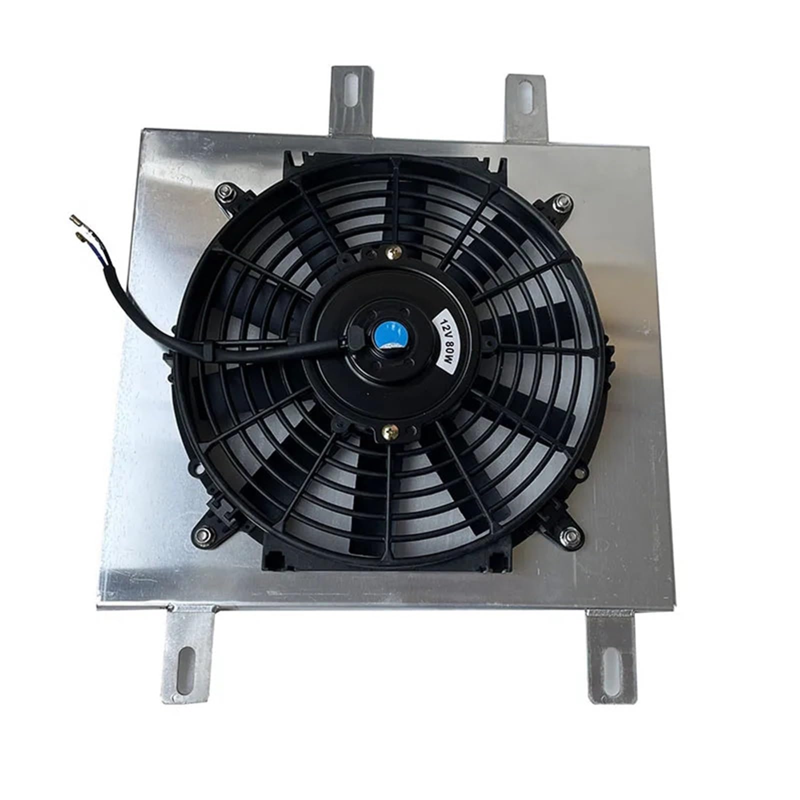 Kühler Aluminium Kühlerverkleidung Lüfter Für 92-00 Honda Civic EK EG B16 B18 D15 D16 Kühlerband(Fan with shroud) von GAYCLG