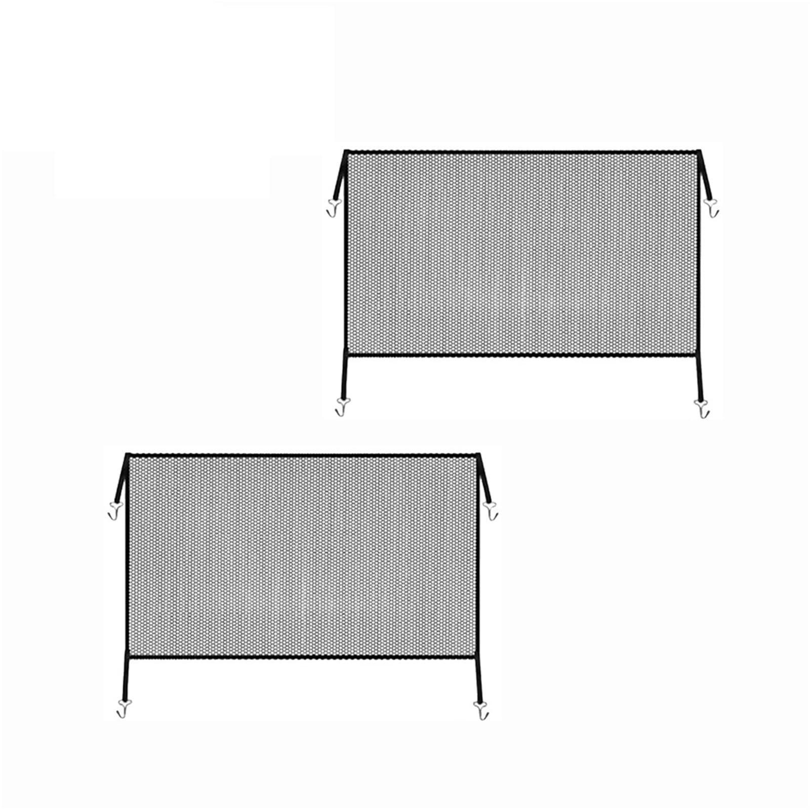 Kühler Faltbarer Wassertank, Hochdichter Luftkühler, Rattenresistent, Insekten- Und Mückenschutz, Autokondensator-Schutznetz Kühlerband(2PCS) von GAYCLG
