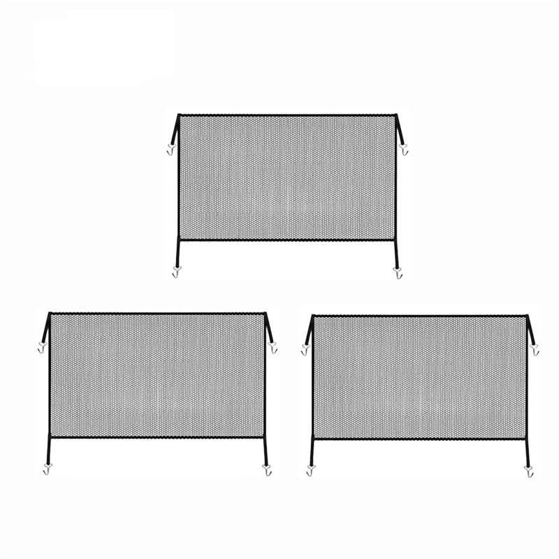 Kühler Faltbarer Wassertank, Hochdichter Luftkühler, Rattenresistent, Insekten- Und Mückenschutz, Autokondensator-Schutznetz Kühlerband(3PCS) von GAYCLG