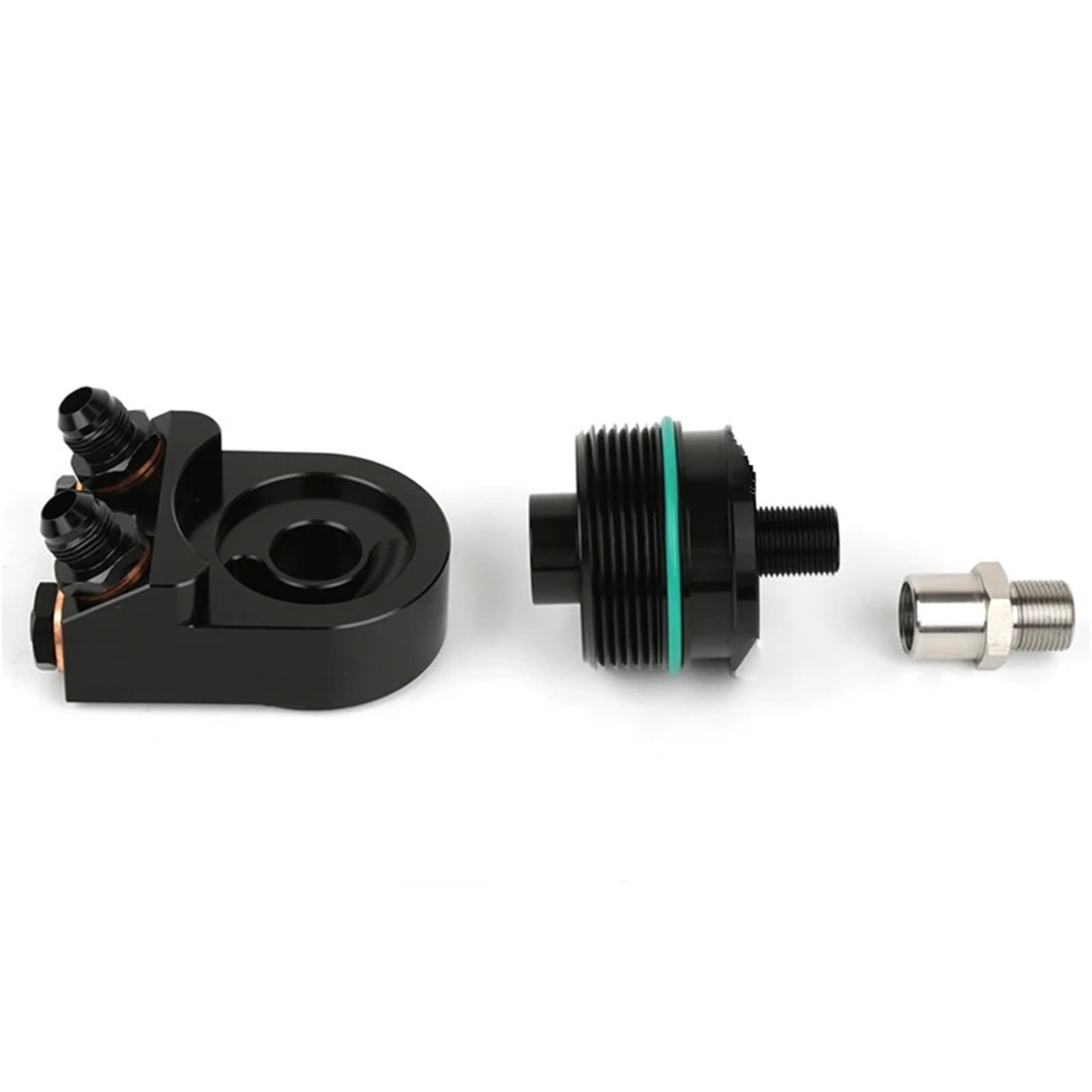 Kühler Motor 1.8T 2.0T EA888 GEN3 Ölkühler-Kit Für VAG GOLF MK7 Gti 付it Für Audi A3 Battle Bee Ölfilteradapter Kühler Kühlerband(AN8 85 Thermostat) von GAYCLG