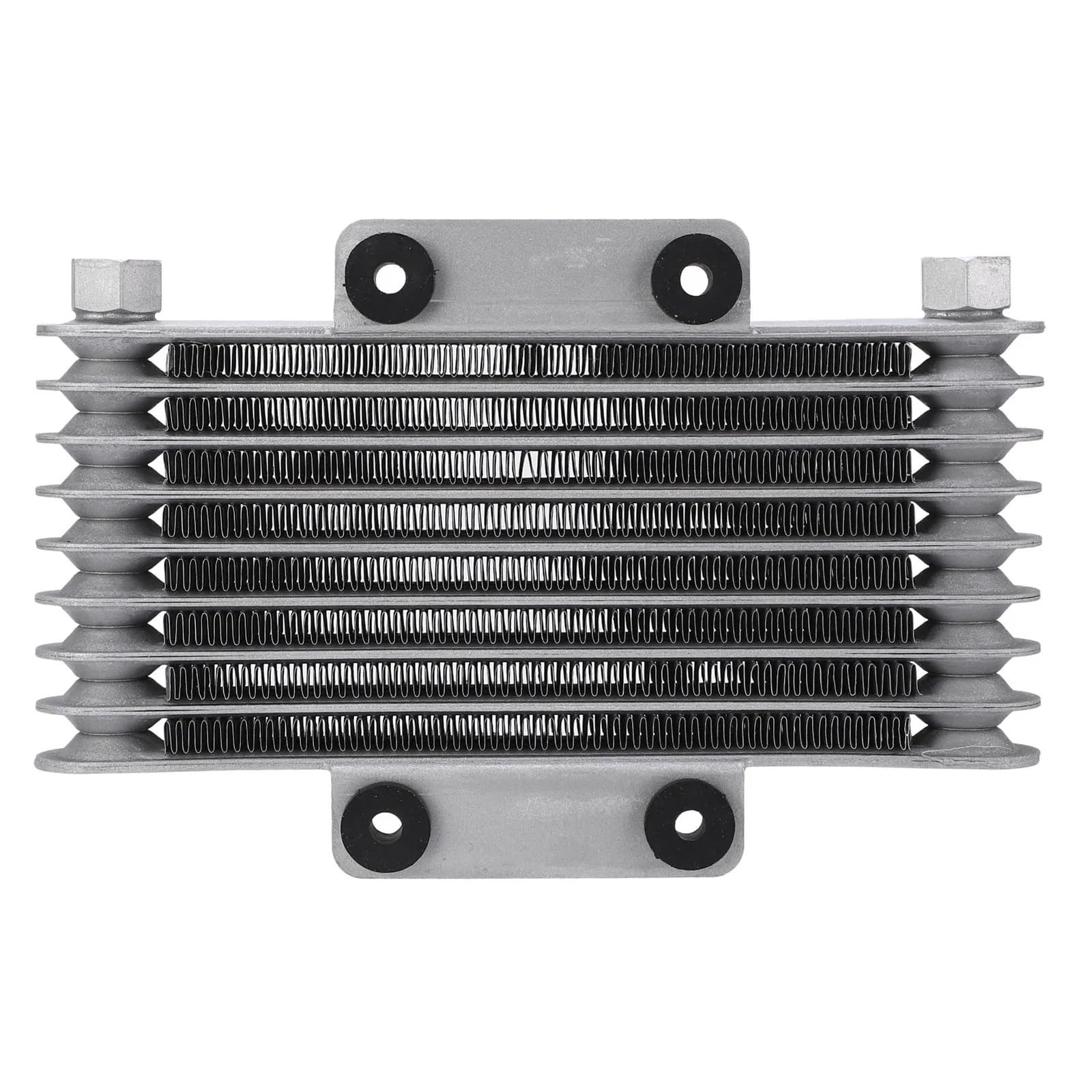 Kühler Motorrad-Ölkühler, Silber, 125 ml, geringer Verschleiß, starke Leistung, passend für GY6 125CC‑250CC Motocross ATV, 8-reihiger Motorölkühler Kühlerband Kühler Motorrad-Ölkühler, Silber, 125 ml, geringer Verschleiß, starke Leistung, passend für GY6 125CC‑250CC Motocross ATV, 8-reihiger Motorölkühler Kühlerband von GAYCLG