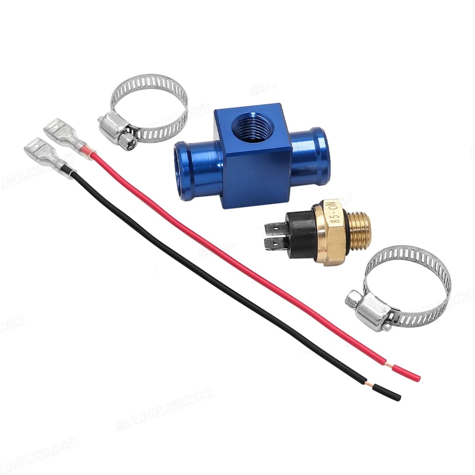 Kühler Temperaturschalter Kühlerlüfter Thermostat Für Beta 125-498 RR 2T 4T X-TRAINER 300 125 250 300 350 390 400 450 480 498 Kühlerband(Blue) von GAYCLG
