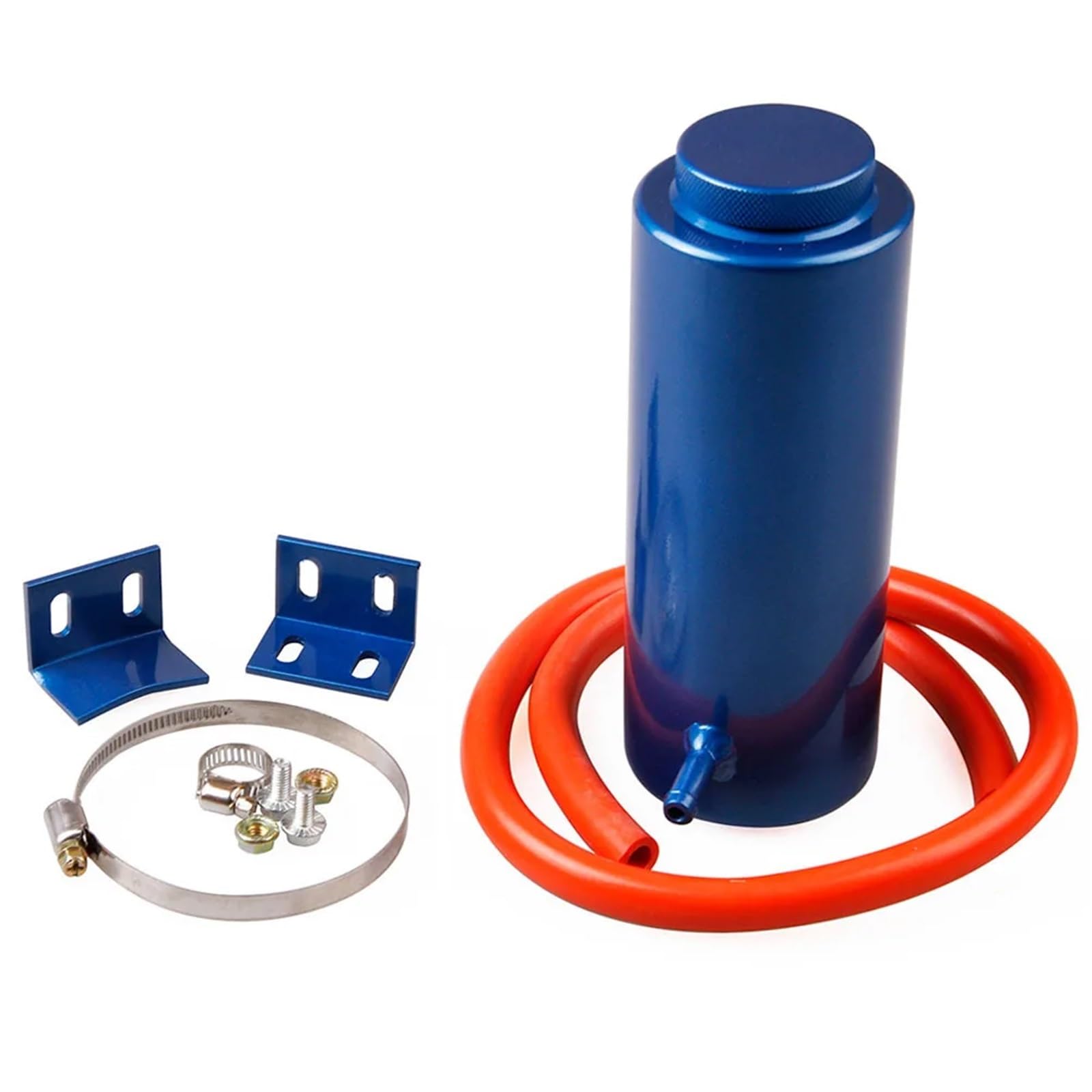 Kühler Universal Auto Kühler Kühlmittel Tank 800ml Kühlmittel Expansion Tank Überlauf Öl Catch Tank Kühlung Catch Bottle Reservoir Kühlerband(Blue) von GAYCLG