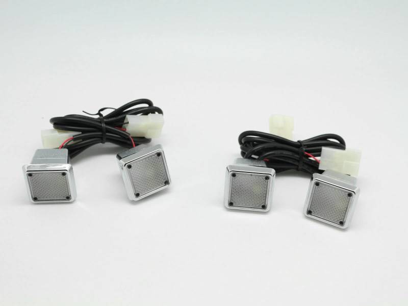 GAZOZ PERFORMANCE (4 White Welcome Door Courtesy Light compatible with 1986-2016 W463 G Class von GAZOZ PERFORMANCE