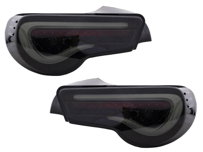 GAZOZ PERFORMANCE LED Tail Lights W/Sequential Turn Signal Light Black Smoked Plug and Play Compatible With 2013-2021 Scion FR-S First Gen von GAZOZ PERFORMANCE