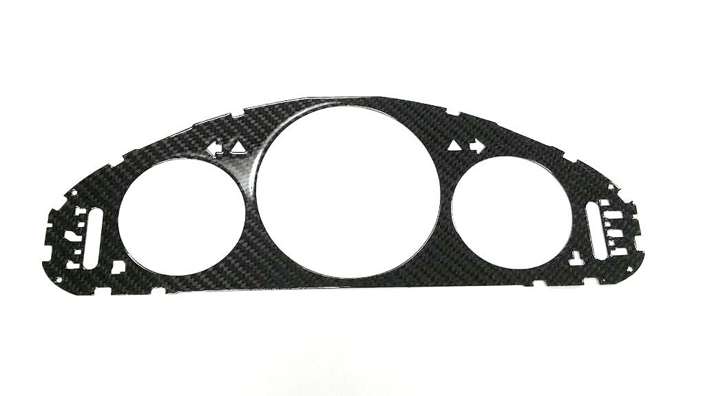 Innenzubehör - Carbon CF Cluster Armaturenbrett Meter Gauge Aufkleber Abdeckung Kompatibel mit Benz W211 E Klasse Innenzubehör - Carbon CF Cluster Armaturenbrett Meter Gauge Aufkleber Abdeckung Kompatibel mit Benz W211 E Klasse von GAZOZ PERFORMANCE