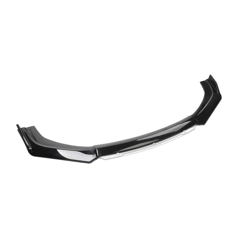 Dachspoiler 3 Stück Universal Auto Front Stoßstange Lip Kit Auto Heckspoiler Heckflügel Spoiler(Black White) von GBGWRMRYX