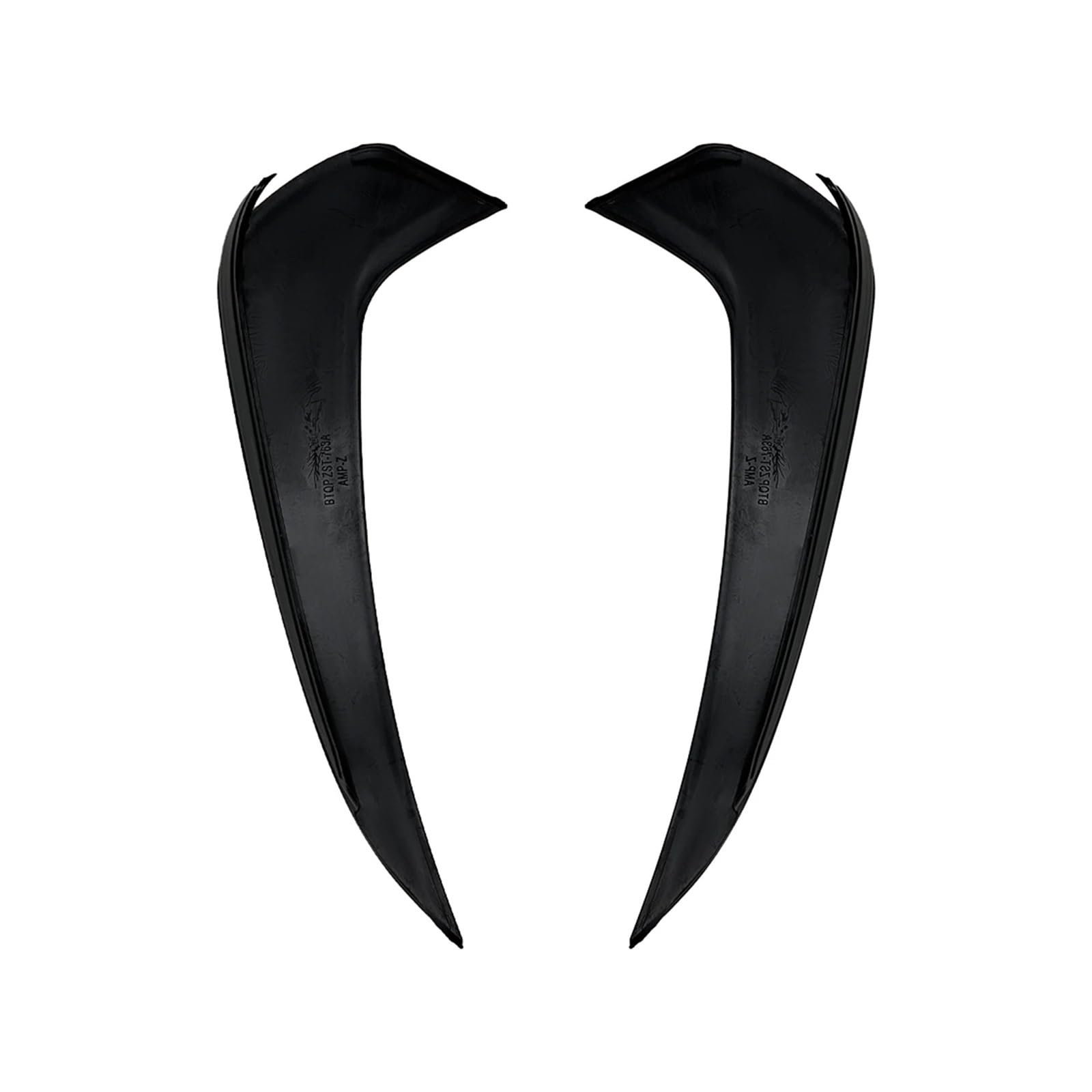 Dachspoiler Für Für Coupe C254 GLC260 GLC300 2023-2024 Heckstoßstange Splitter Spoiler Auto Seite Luftauslassabdeckung Heckflügel Spoiler(Glossy Black) von GBGWRMRYX