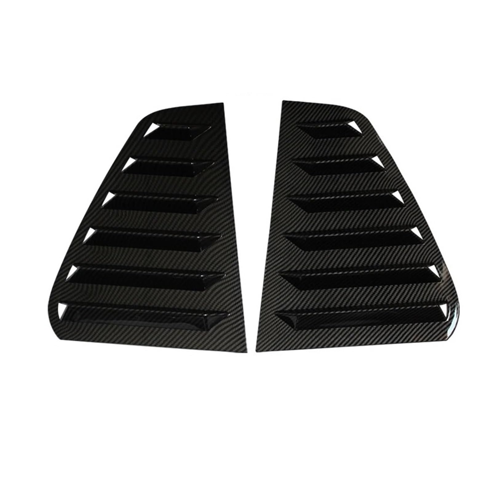 Dachspoiler Für Für Golf 5 6 7 MK5 MK6 MK7 MK7.5 2003-2020 1 Paar Heckscheibenverkleidung Spoiler Fensterladenabdeckung Heckflügel Spoiler(Carbon Look2) von GBGWRMRYX