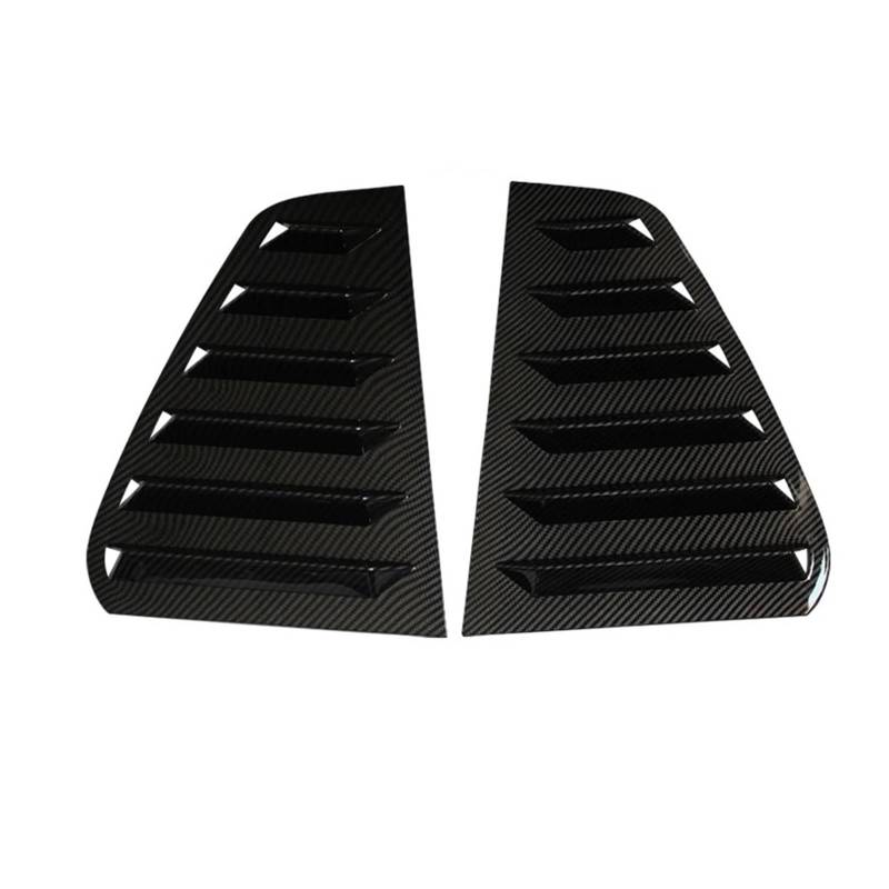 Dachspoiler Für Für Golf 5 6 7 MK5 MK6 MK7 MK7.5 2003-2020 1 Paar Heckscheibenverkleidung Spoiler Fensterladenabdeckung Heckflügel Spoiler(Carbon Look2) von GBGWRMRYX