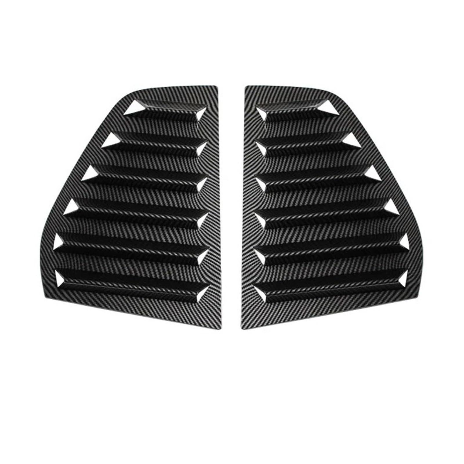 Dachspoiler Für Für Golf 5 6 7 MK5 MK6 MK7 MK7.5 2003-2020 1 Paar Heckscheibenverkleidung Spoiler Fensterladenabdeckung Heckflügel Spoiler(Carbon Look3) von GBGWRMRYX