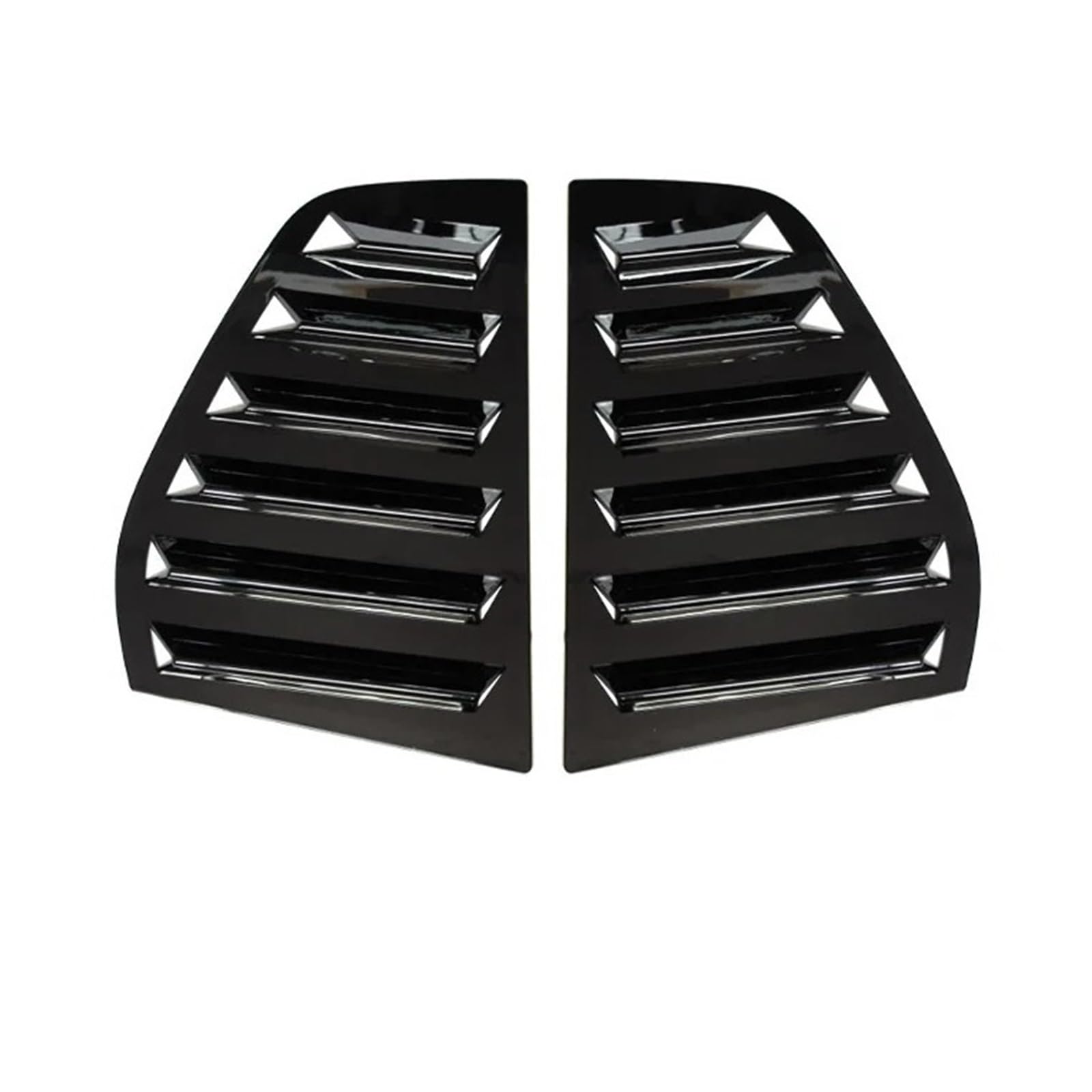 Dachspoiler Für Für Golf 5 6 7 MK5 MK6 MK7 MK7.5 2003-2020 1 Paar Heckscheibenverkleidung Spoiler Fensterladenabdeckung Heckflügel Spoiler(Glossy Black3) von GBGWRMRYX