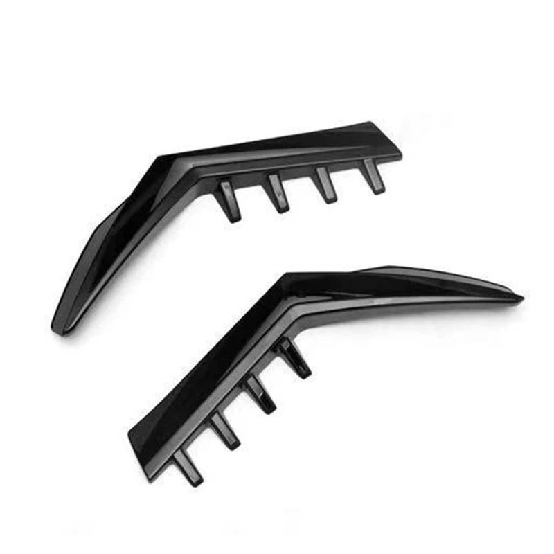 Dachspoiler Für Golf 8 Für GTD Für GTI Für TSI Für TDI MK8 2020-2023 2-teiliger Heckscheiben-Seitenspoilerflügel Heckflügel Spoiler(Glossy Black) von GBGWRMRYX