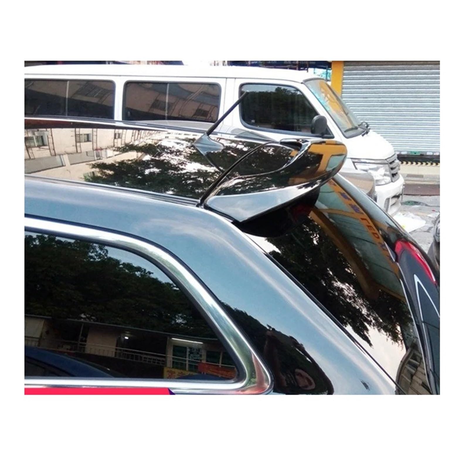 Dachspoiler Für Mazda Für CX-7 CX7 2008-2014 Spoiler Auto Hinten Trunk-Boot Flügel Lip Spoiler Auto Zubehör Heckflügel Spoiler(Carbon Fiber Patter) von GBGWRMRYX