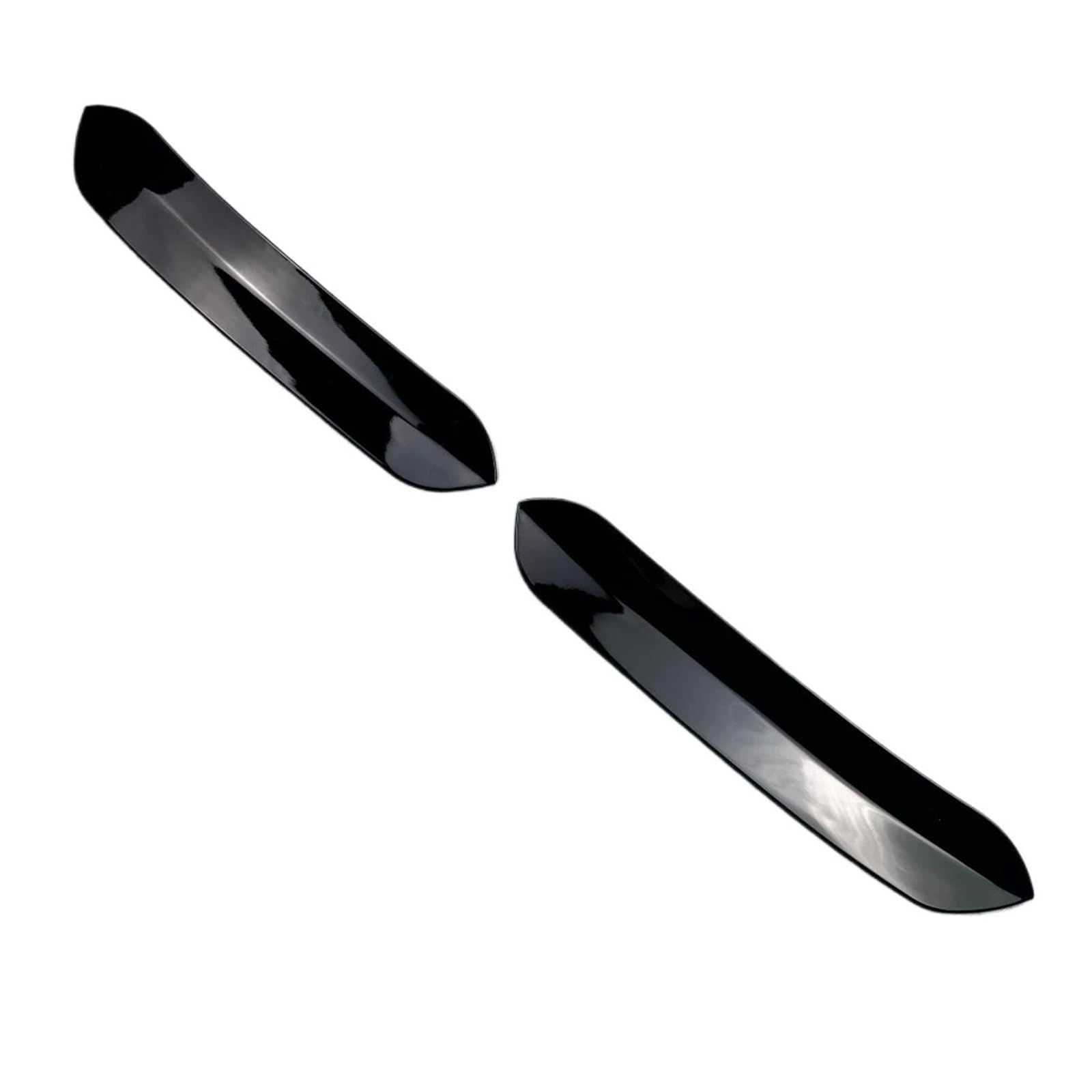 Dachspoiler Für Polo MK5 6R 6C Für GTI 2009-2017 Für Dachspoilerverlängerungen Klappen Heckflügel Winglets Heckflügel Spoiler(Shiny Black) von GBGWRMRYX