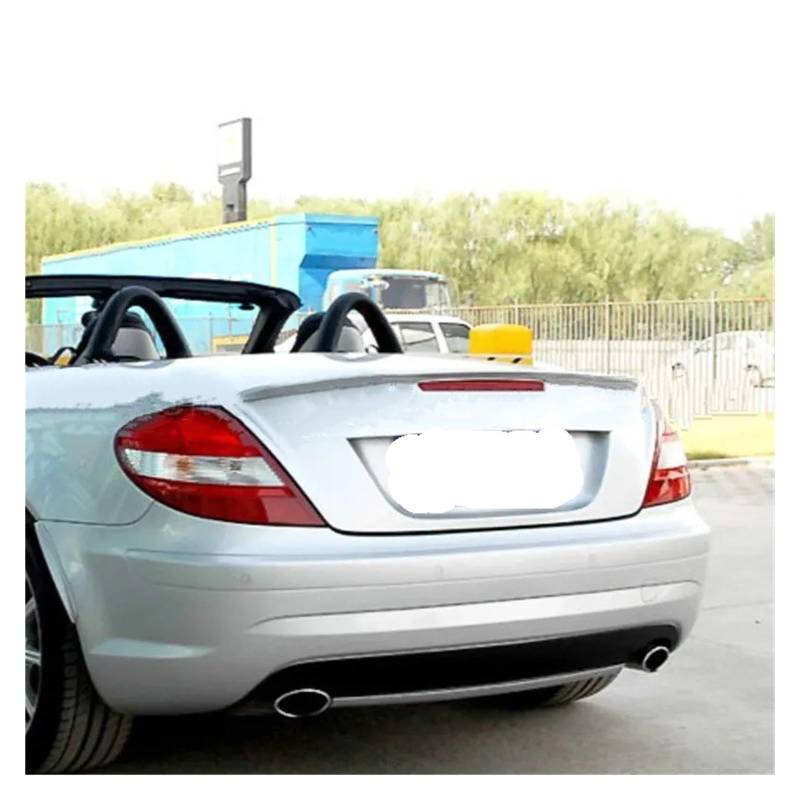 Dachspoiler Für SLK R171 Für SLK 200 Für SLK 35 Klasse 2005-2010 Heckspoilerlippe Kofferraumflügel Auto-Styling Heckflügel Spoiler(Unpainted) von GBGWRMRYX