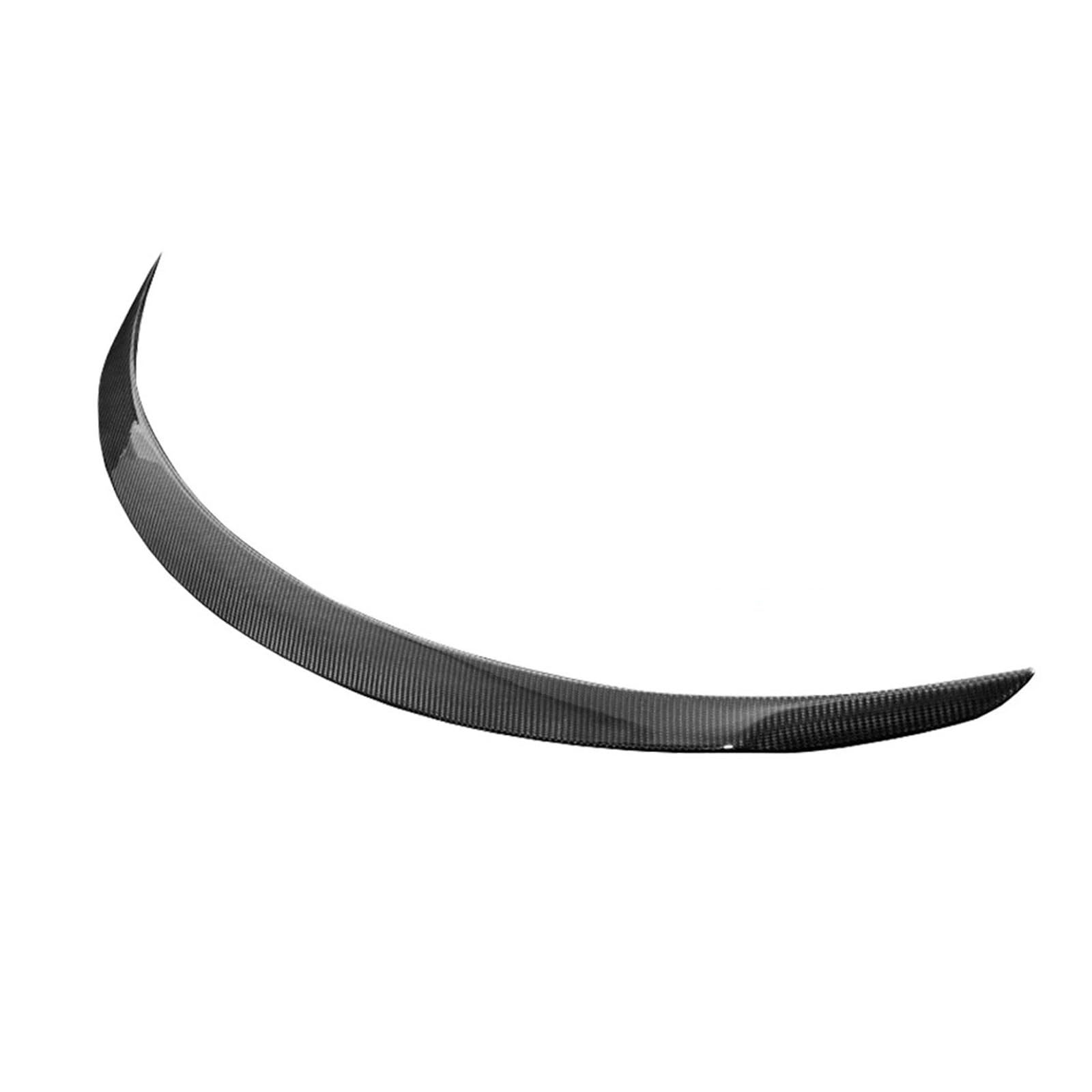 Dachspoiler Für Tesla Für Modell 3 Highland 2024 Carbon Fiber Spoiler Hinten Stamm Flügel Außen Zubehör Heckflügel Spoiler(Glossy Carbon) von GBGWRMRYX