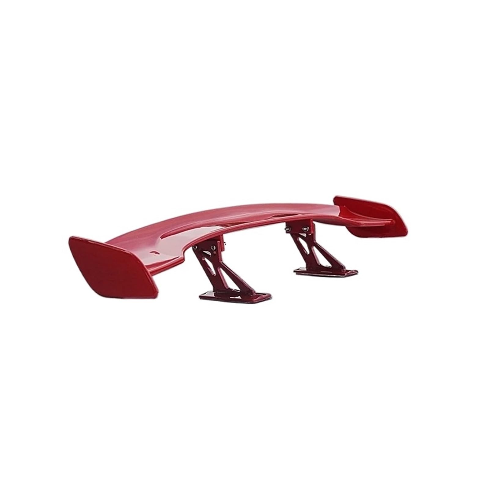 Dachspoiler Universal Auto Heckspoiler Spoiler Automobil Dekoration Kleines Modell Auto Aufkleber Autozubehör Heckflügel Spoiler(RED) von GBGWRMRYX