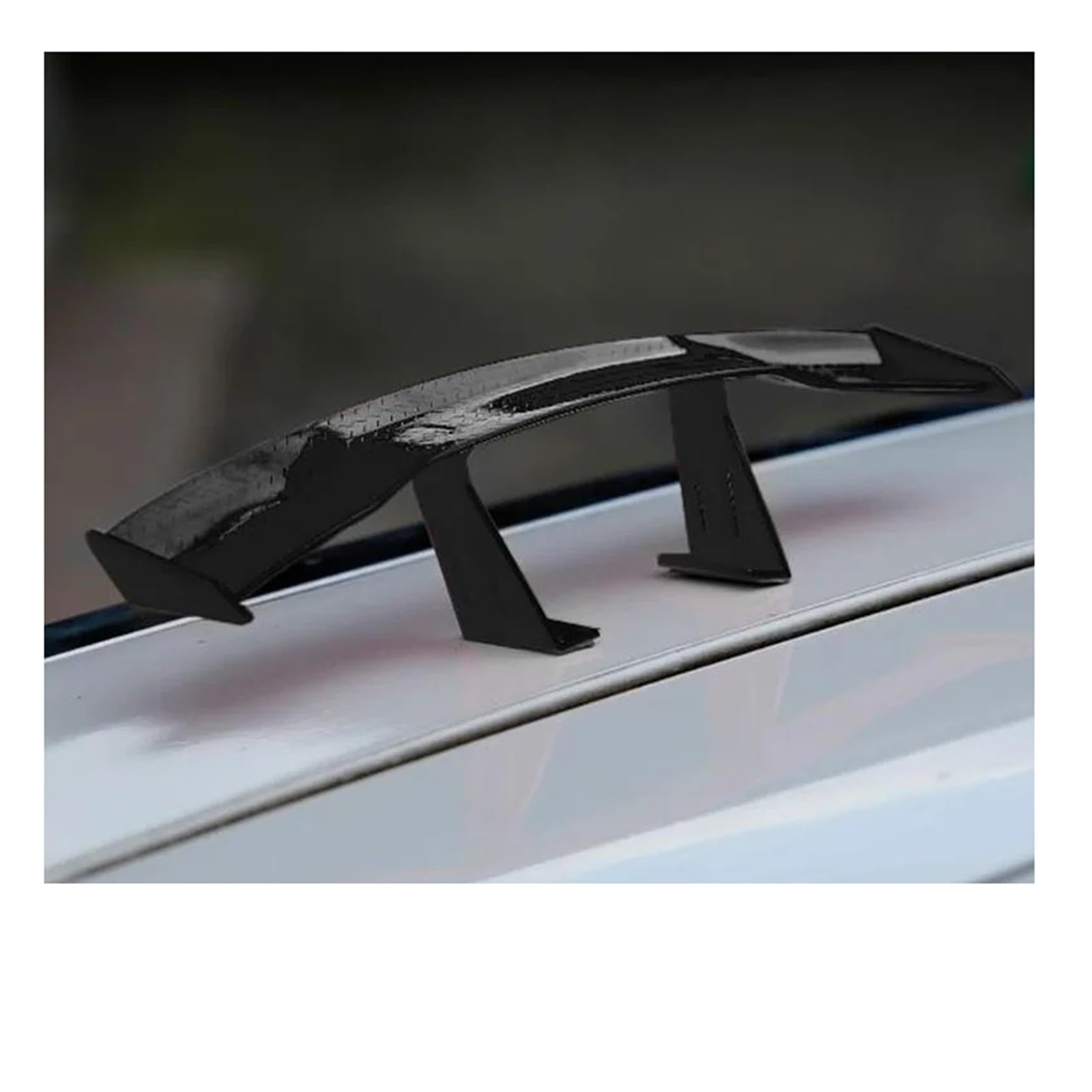 Dachspoiler Universal Auto Spoiler Heckflügel Modifizierte Heckflügel Modell Auto Styling Dekoration Autozubehör Heckflügel Spoiler(17CM-Black) von GBGWRMRYX