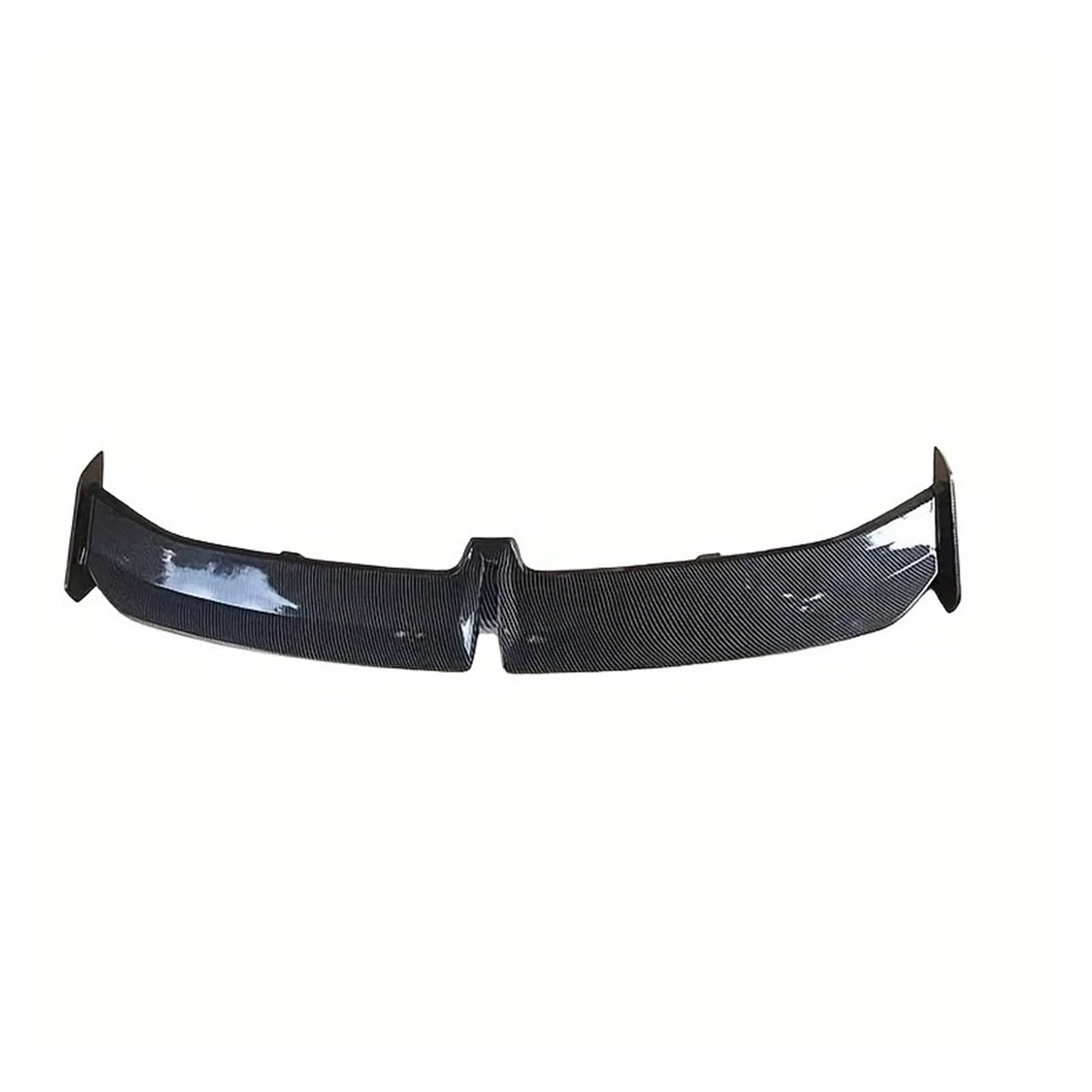Dachspoiler Universal-Heckspoiler Mit Festem Flügel Auto-Heckspoiler Kofferraum-Umleitung Antikollisions-Dekoration Modifikationszubehör Heckflügel Spoiler(Bright Black) von GBGWRMRYX