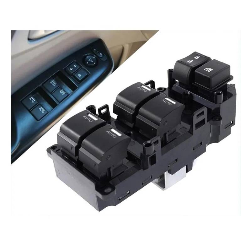 Fensterheber Steuerschalter 35750-T6L-H21 Für Spirior 2015 2016 2017 2018 Schalter Heben Türschloss Auto Teile Zubehör 37PINS Auto Power Fenster Control Fenster Panel Master von GBGWRMRYX