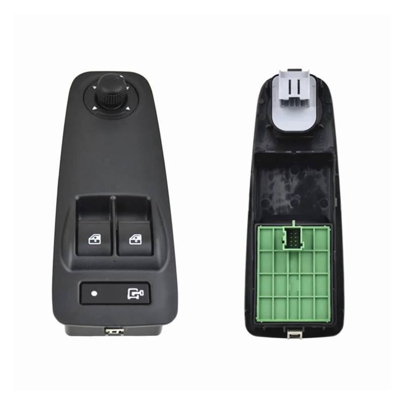 Fensterschalter Elektrische 735421419 735487419 Für Jumper Für Peugeot Für Boxer II Auto Elektrische Fenster Control Taste Schalter Heber Fensterheber(Green Back) von GBGWRMRYX