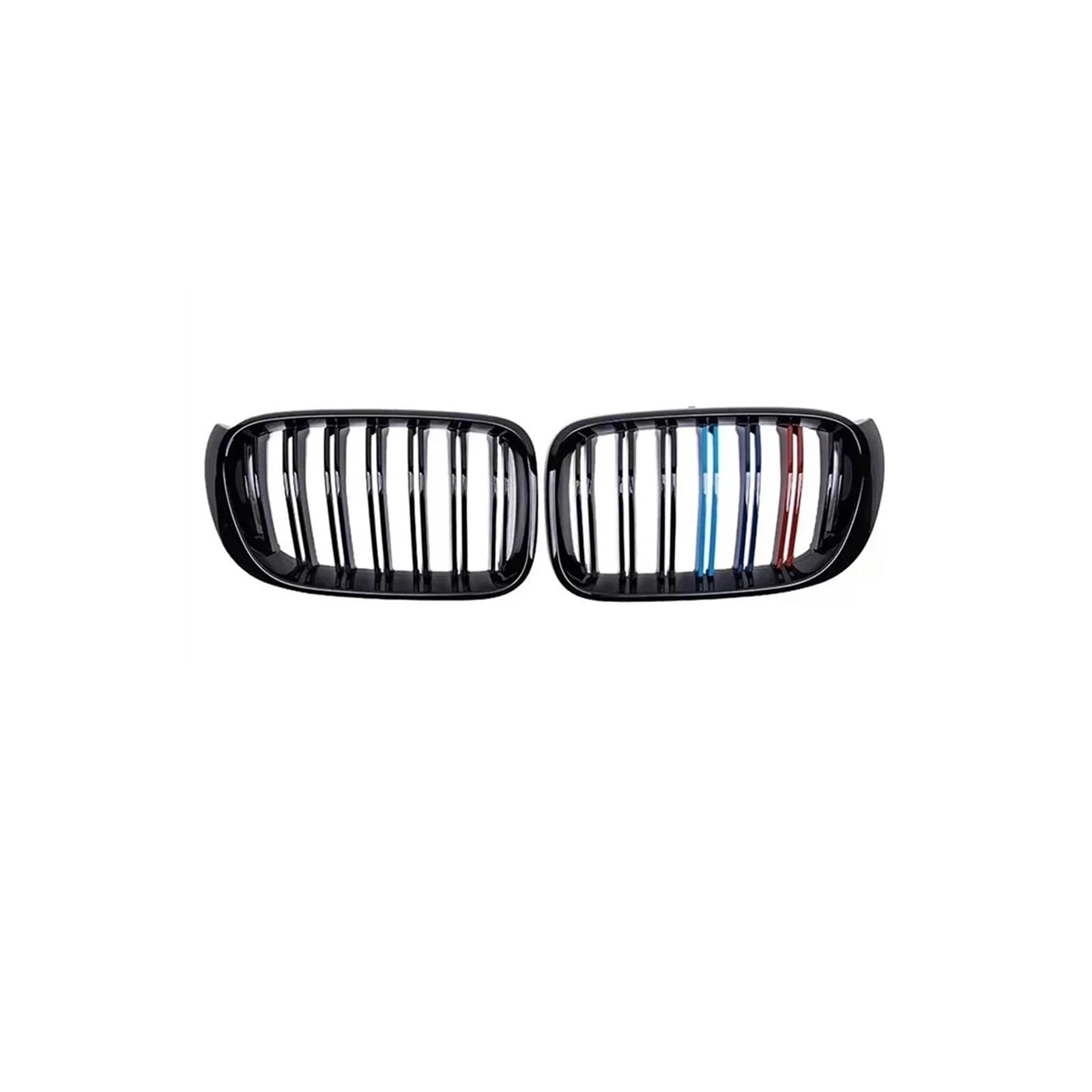 Kühlergrill 2Pcs Für X3 F25 Für X4 F26 2014-2017 Auto Front Niere Kühlergrill Diamanten Front Stoßstange Grille Kühlergrill Vorne(D Glossy 3-Color) von GBGWRMRYX