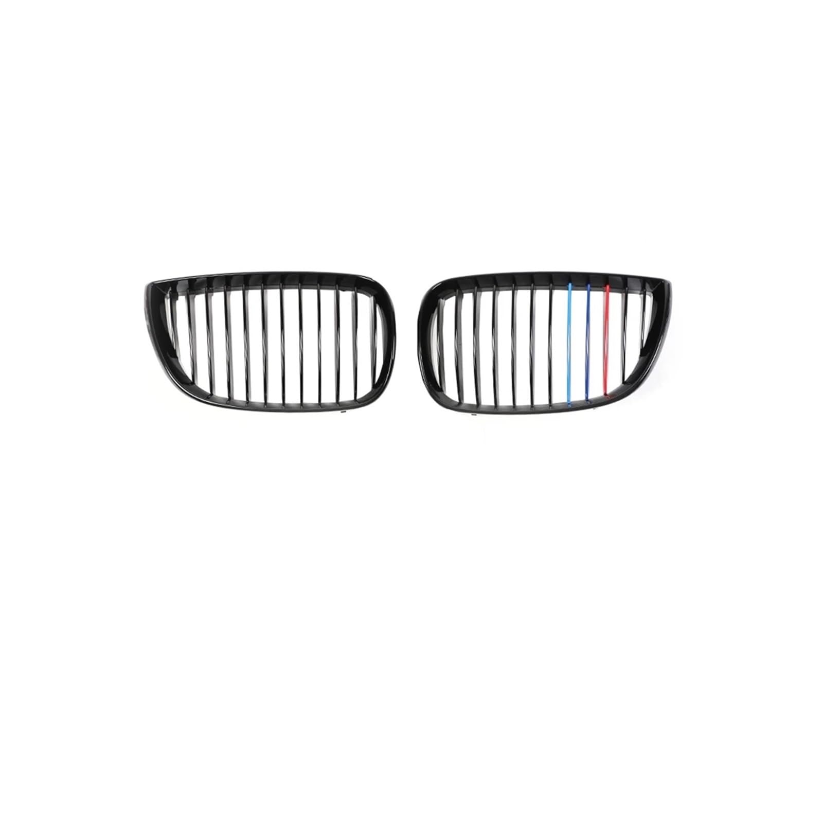 Kühlergrill Für 1Serie E81 E87 2004-2006 Auto Frontstoßstange Nierengrill Einzellamellen-Kühlergrills Kühlergrill Vorne(Single M Style) von GBGWRMRYX