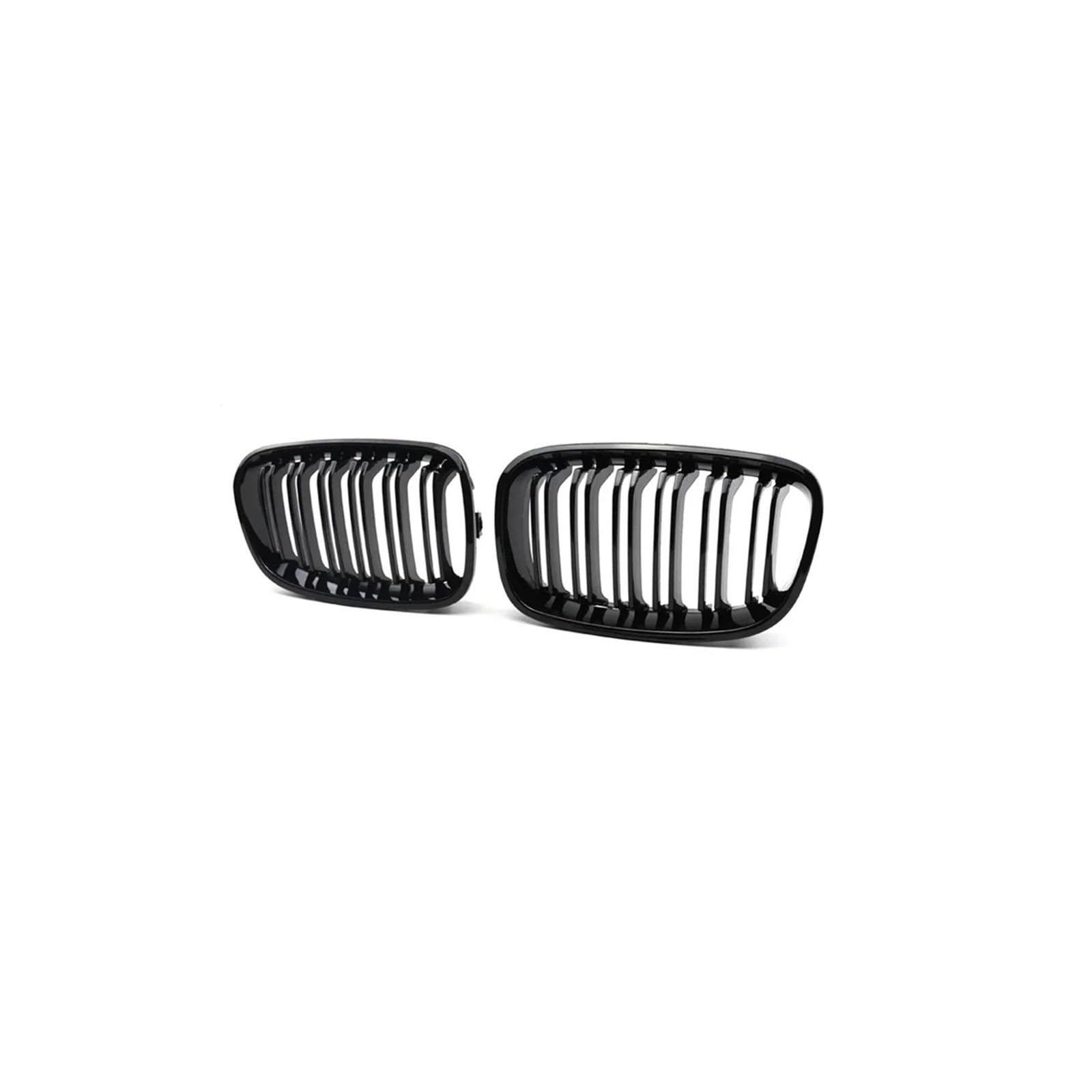 Kühlergrill Für 1Serie F20 F21 2011-2014 Auto Frontstoßstange Nierengrill Racing Grills Glanz Schwarz Kühlergrill Vorne(Gloss Black) von GBGWRMRYX