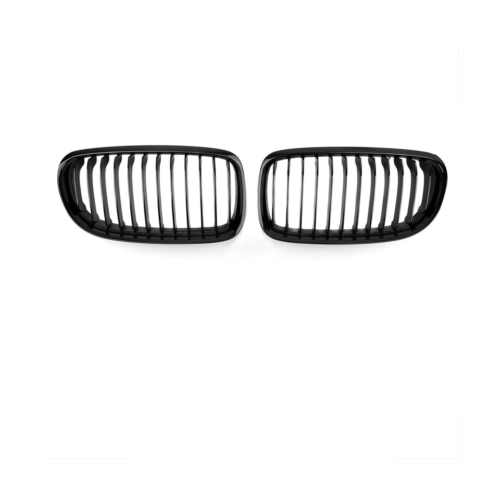 Kühlergrill Für 3Serie E90 E91 2005-2012 Auto Front Gloss Balck Grills Grille Diamant Kühlergrill Vorne(09-12 GB Single Slat) von GBGWRMRYX