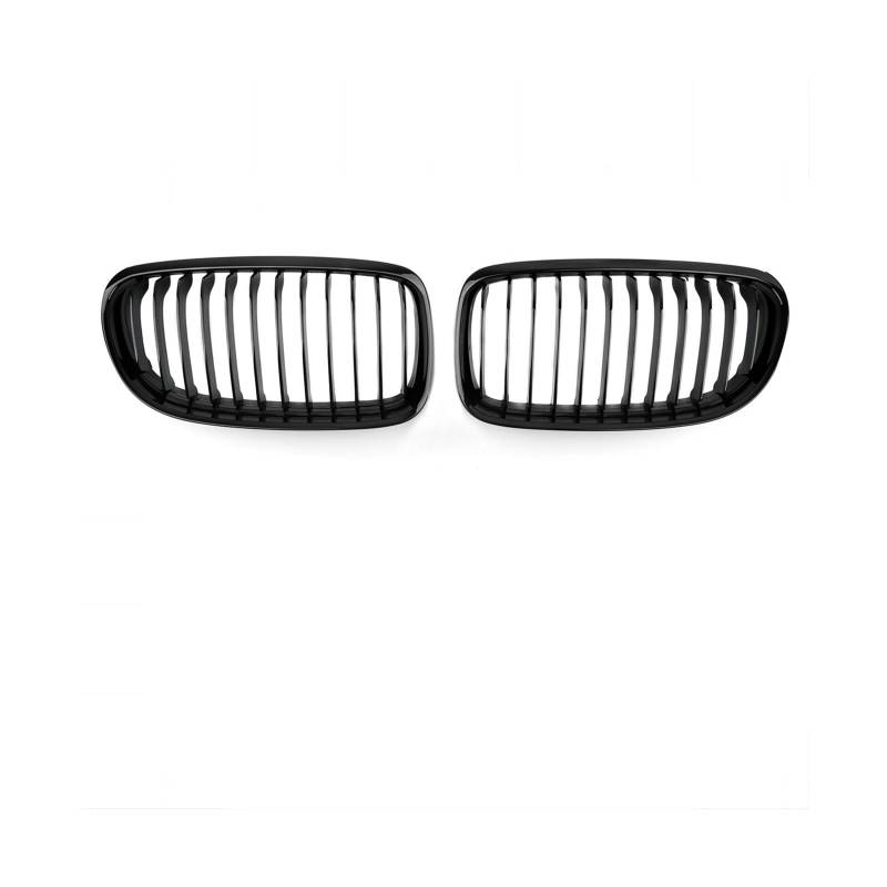 Kühlergrill Für 3Serie E90 E91 2005-2012 Auto Front Gloss Balck Grills Grille Diamant Kühlergrill Vorne(09-12 GB Single Slat) von GBGWRMRYX