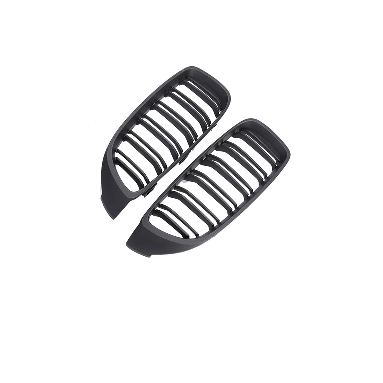 Kühlergrill Für 4Serie F32 F33 F36 F80 F82 2013-2020 Auto Frontstoßstange Nierenglanz Schwarz Carbon Racing Grill Kühlergrill Vorne(Dual Matte Black) von GBGWRMRYX