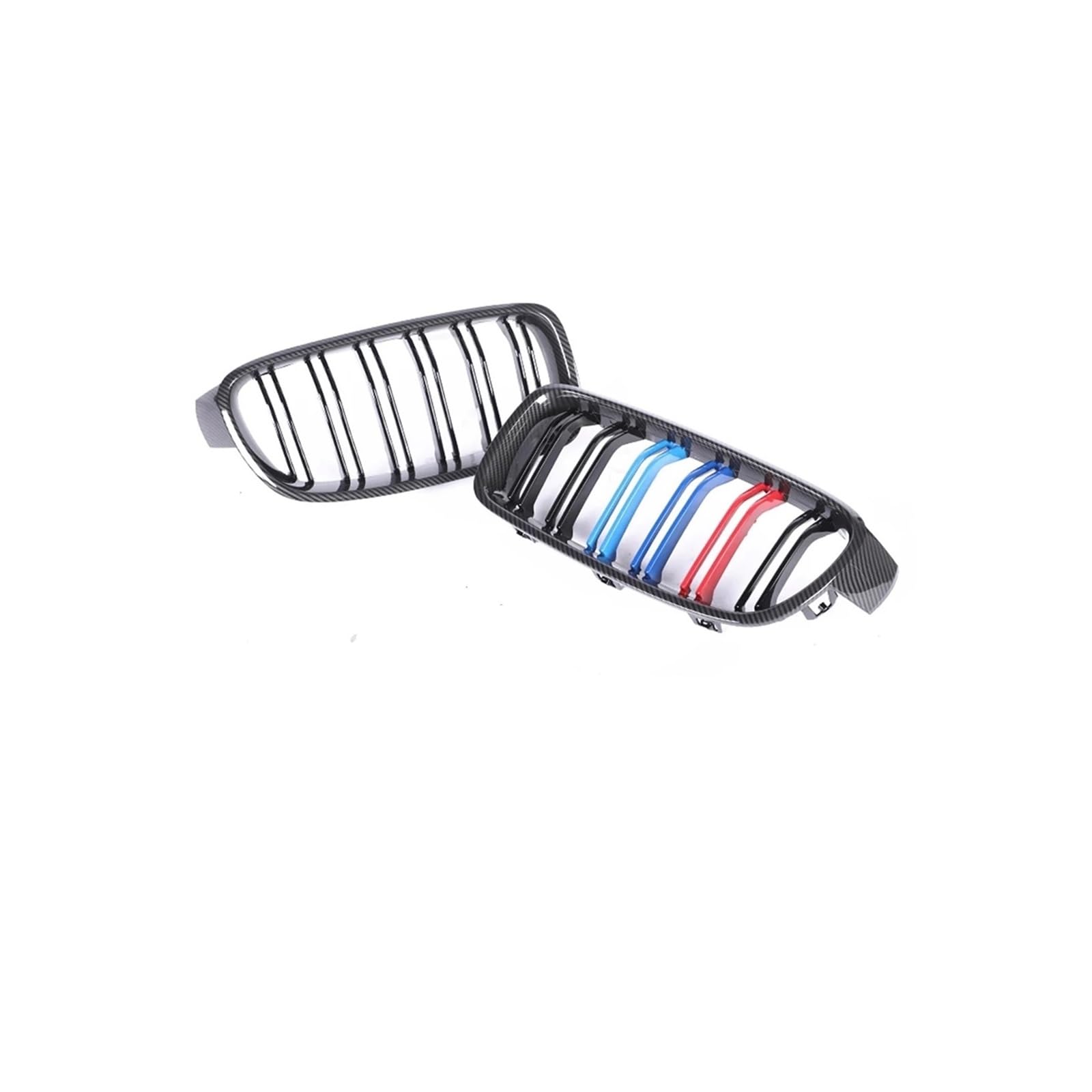 Kühlergrill Für 4er-Serie Für M4 F32 F33 F36 F80 F82 F83 2013-2020 Frontstoßstange Nieren-Carbongrill Glanzschwarz Kühlergrill Vorne(Dual Carbon 3 Color) von GBGWRMRYX