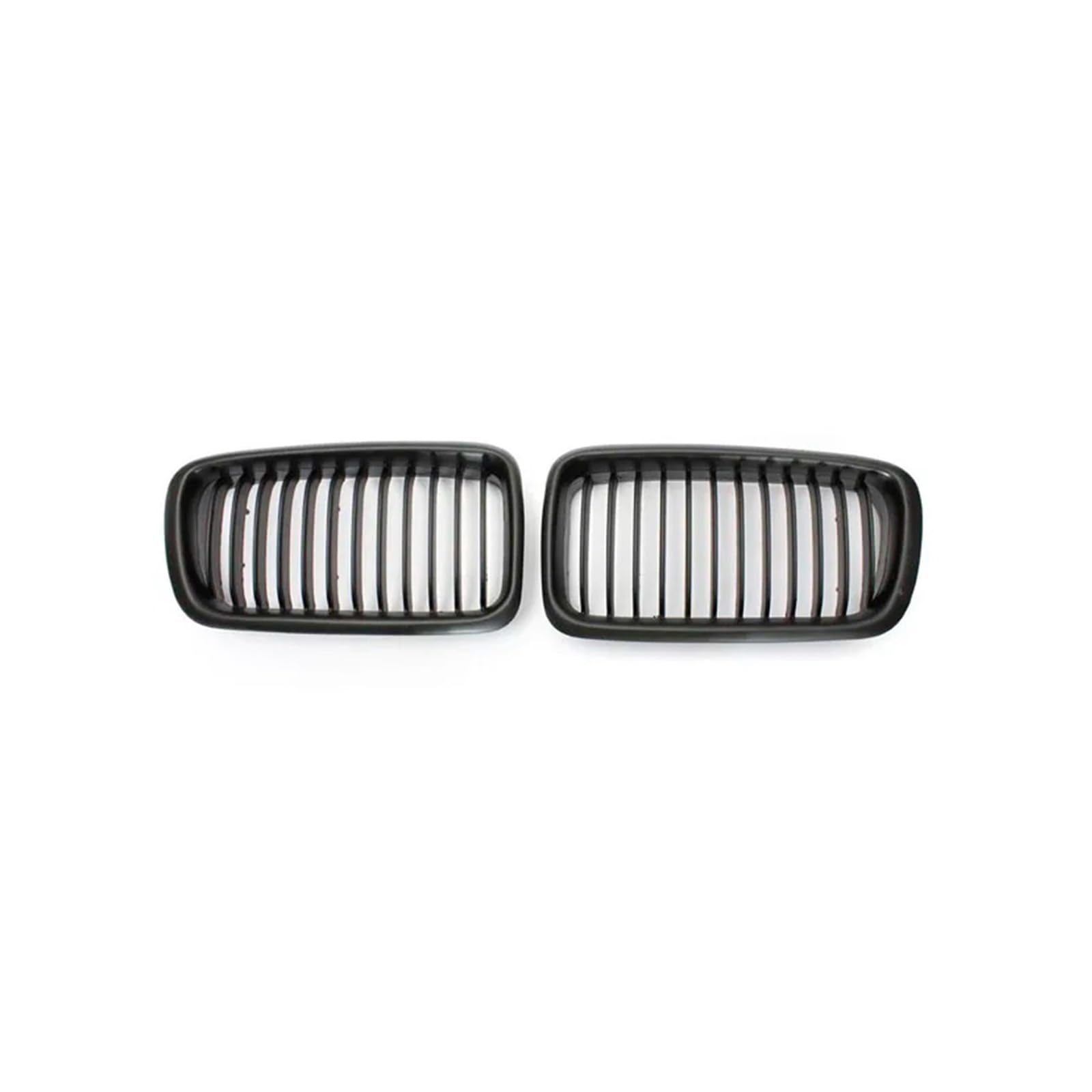 Kühlergrill Für 7er-Serie E38 1996-2001 Fronthaube Nierengrill Stoßstange Einzellamellengrill Frontgrills Kühlergrill Vorne(Matte Black) von GBGWRMRYX