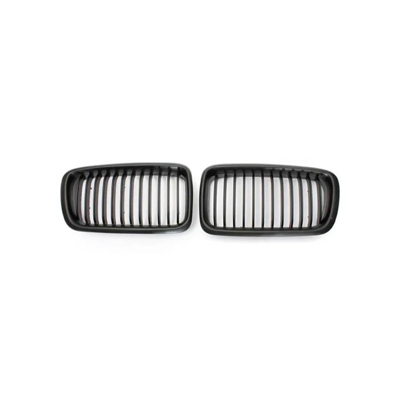 Kühlergrill Für 7er-Serie E38 1996-2001 Fronthaube Nierengrill Stoßstange Einzellamellengrill Frontgrills Kühlergrill Vorne(Matte Black) von GBGWRMRYX