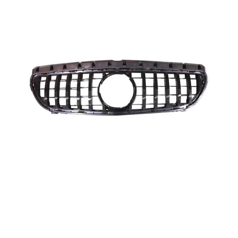 Kühlergrill Für B Für Klasse W246 2012-2019 Auto Kühlergrill Stoßstange Grill Haube Mesh Kühlergrill Vorne(2015-2019 G Black) von GBGWRMRYX
