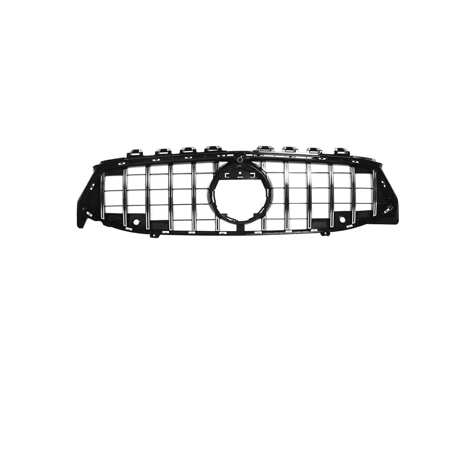 Kühlergrill Für CLA Für Klasse C118 X118 W118 2020-2023 Auto Frontstoßstangengrill Kühlergrill Vorne(Silver) von GBGWRMRYX
