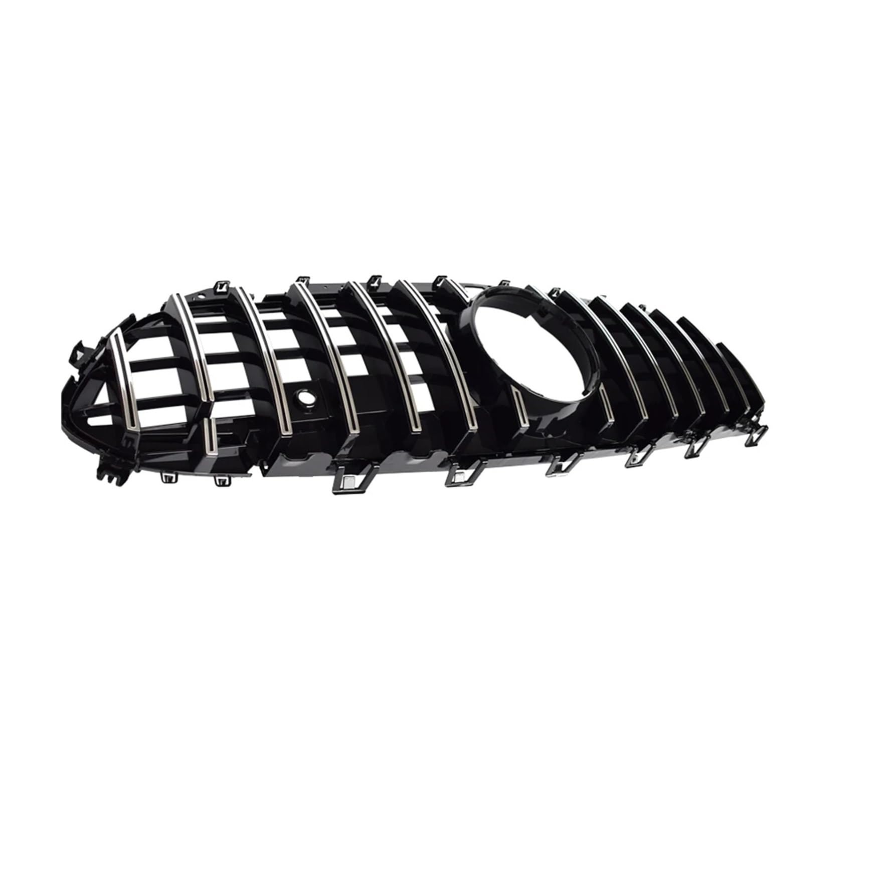 Kühlergrill Für CLS Für Klasse C257 W257 CLS350 CLS53 2018-2023 Für AMG Für GT Style Fronthaubengrill Kühlergrill Vorne(Silver) von GBGWRMRYX
