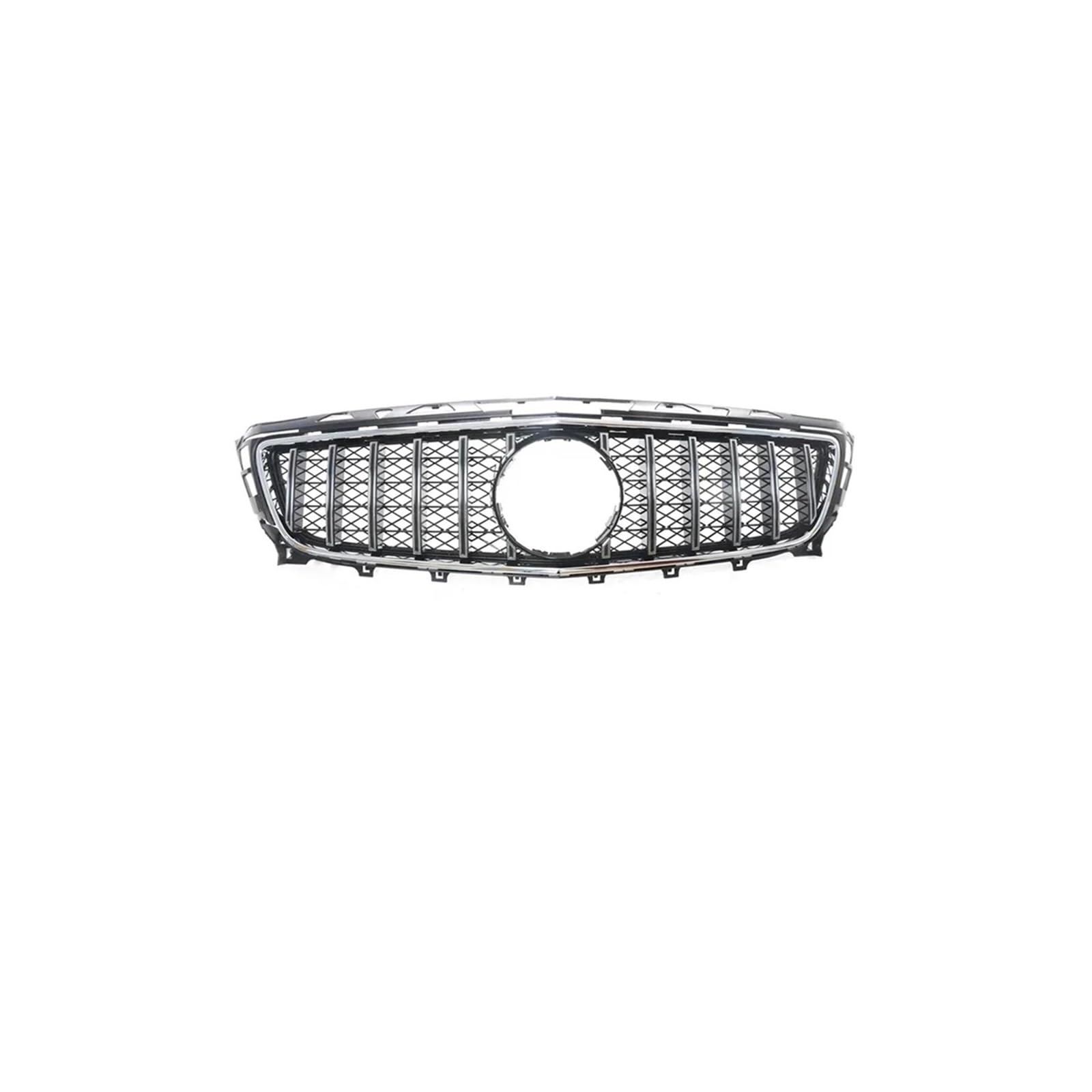 Kühlergrill Für CLS W218 2011-2018 Auto Vorderen Stoßfänger Diamant Racing Grill Kühlergrill Vorne(Chrome 11-13) von GBGWRMRYX