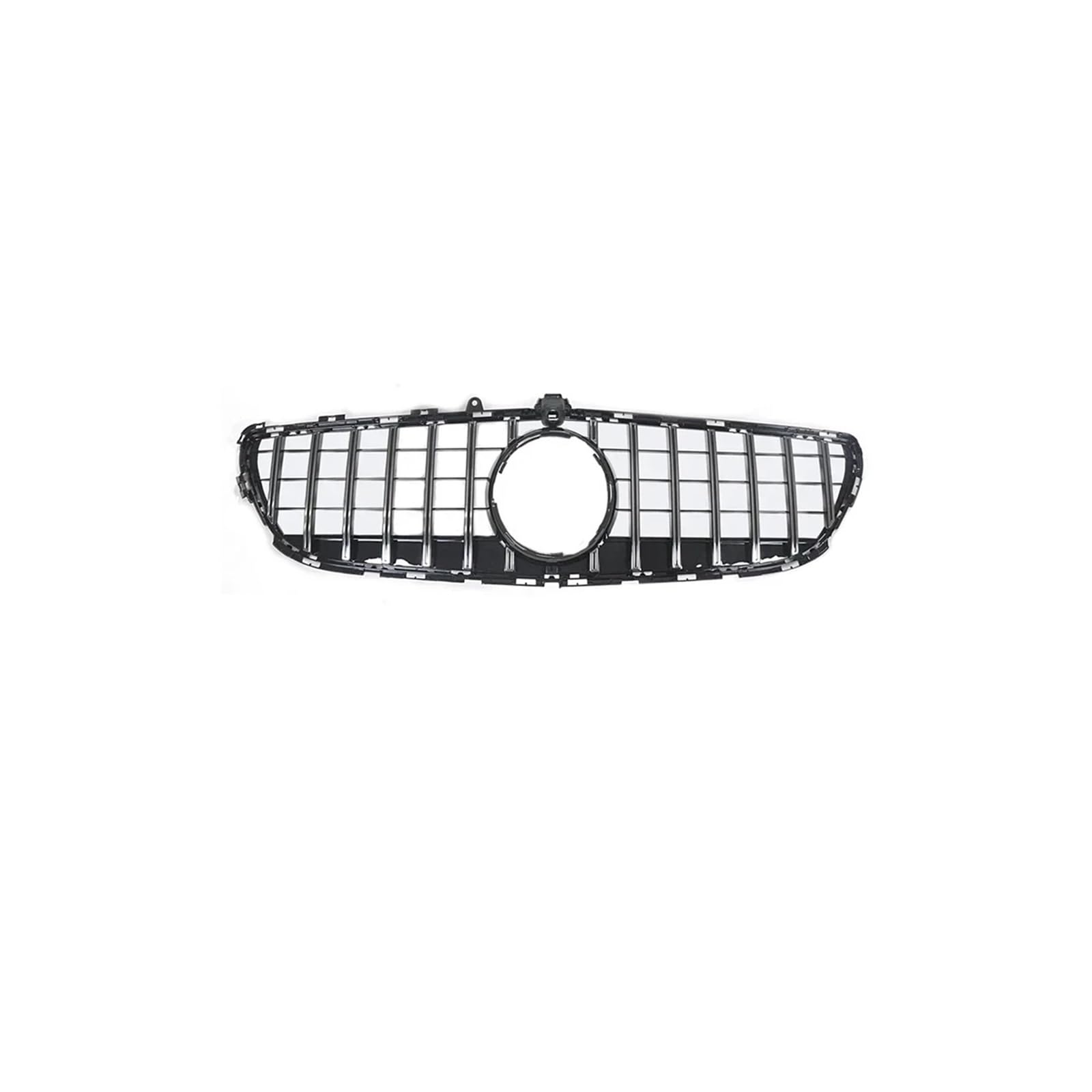 Kühlergrill Für CLS W218 2011-2018 Auto Vorderen Stoßfänger Diamant Racing Grill Kühlergrill Vorne(Chrome with 14-18) von GBGWRMRYX