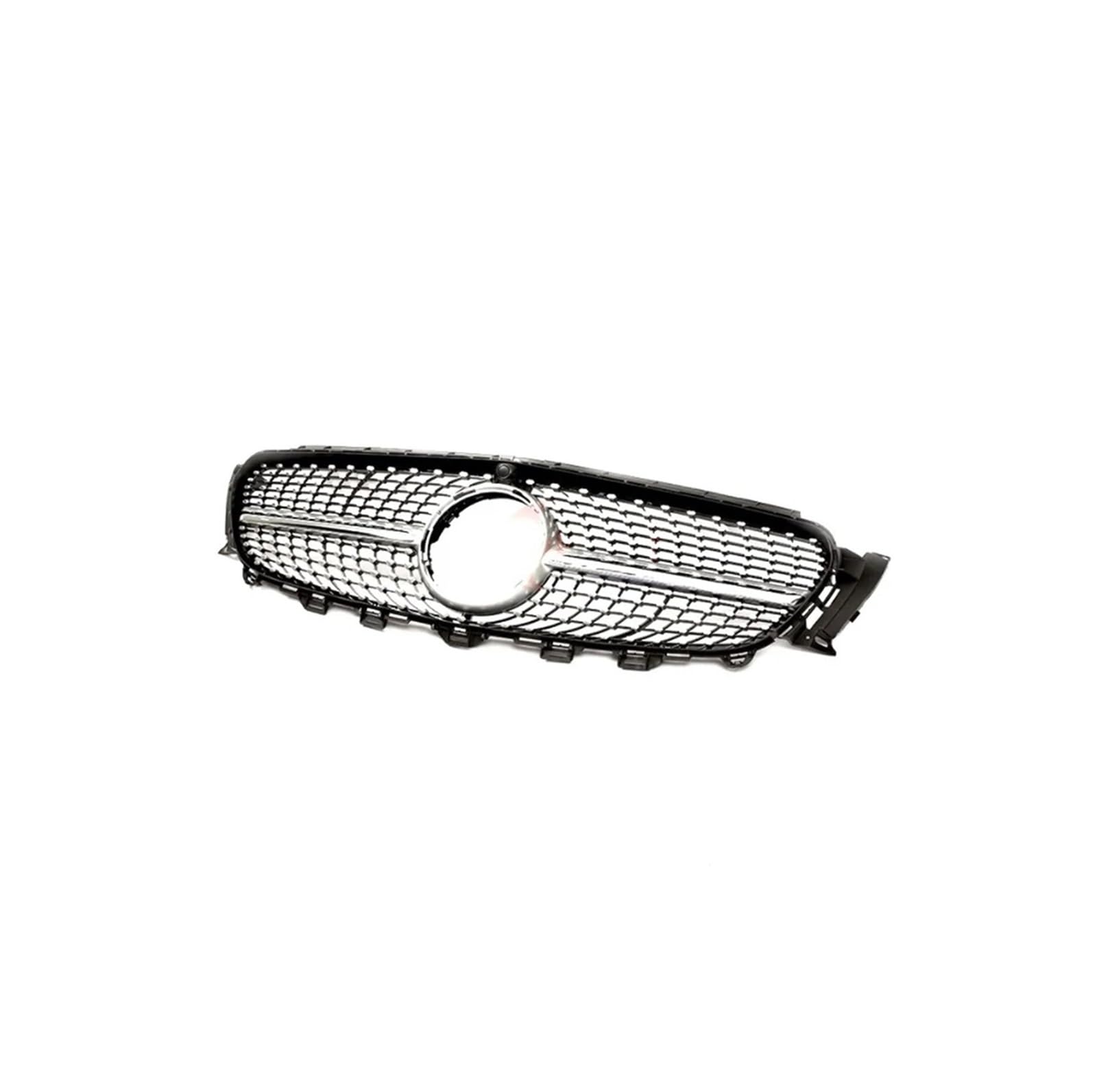 Kühlergrill Für E Für Klasse W213 2016-2019 Frontstoßstangengrill Sport Racing Grill Mit Kamera Kühlergrill Vorne(Diamond Silver) von GBGWRMRYX