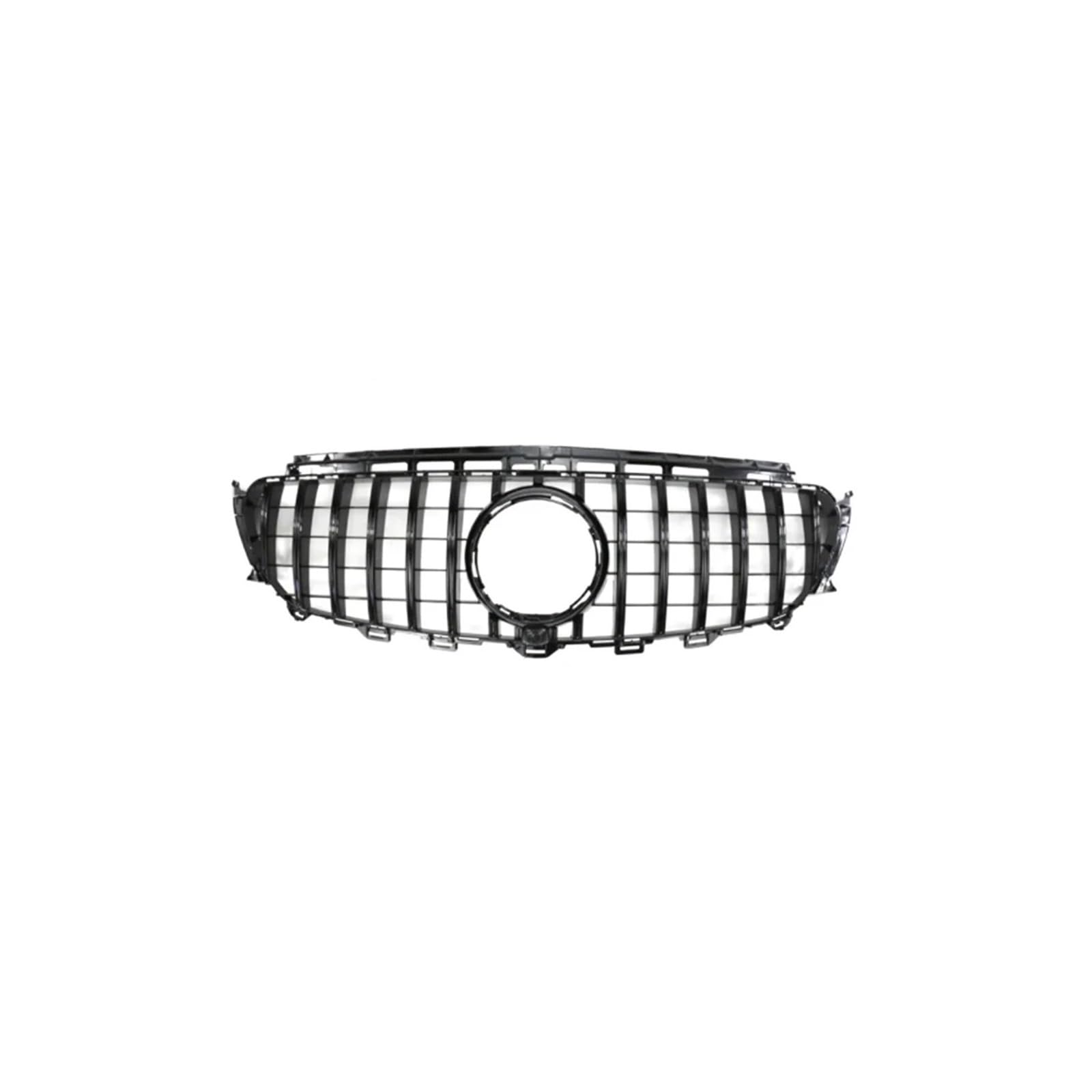 Kühlergrill Für E Für Klasse W213 2016-2019 Frontstoßstangengrill Sport Racing Grill Mit Kamera Kühlergrill Vorne(G Black) von GBGWRMRYX